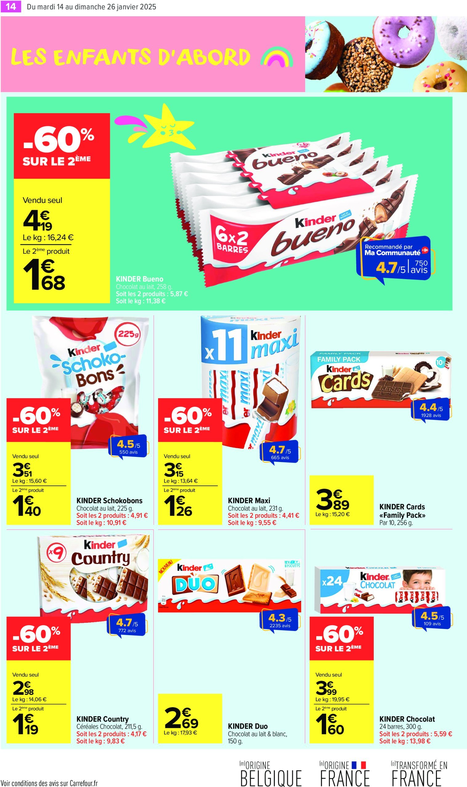 carrefour-market - Catalogue Carrefour Market valable dès 14/01 - 26/01 - page: 16