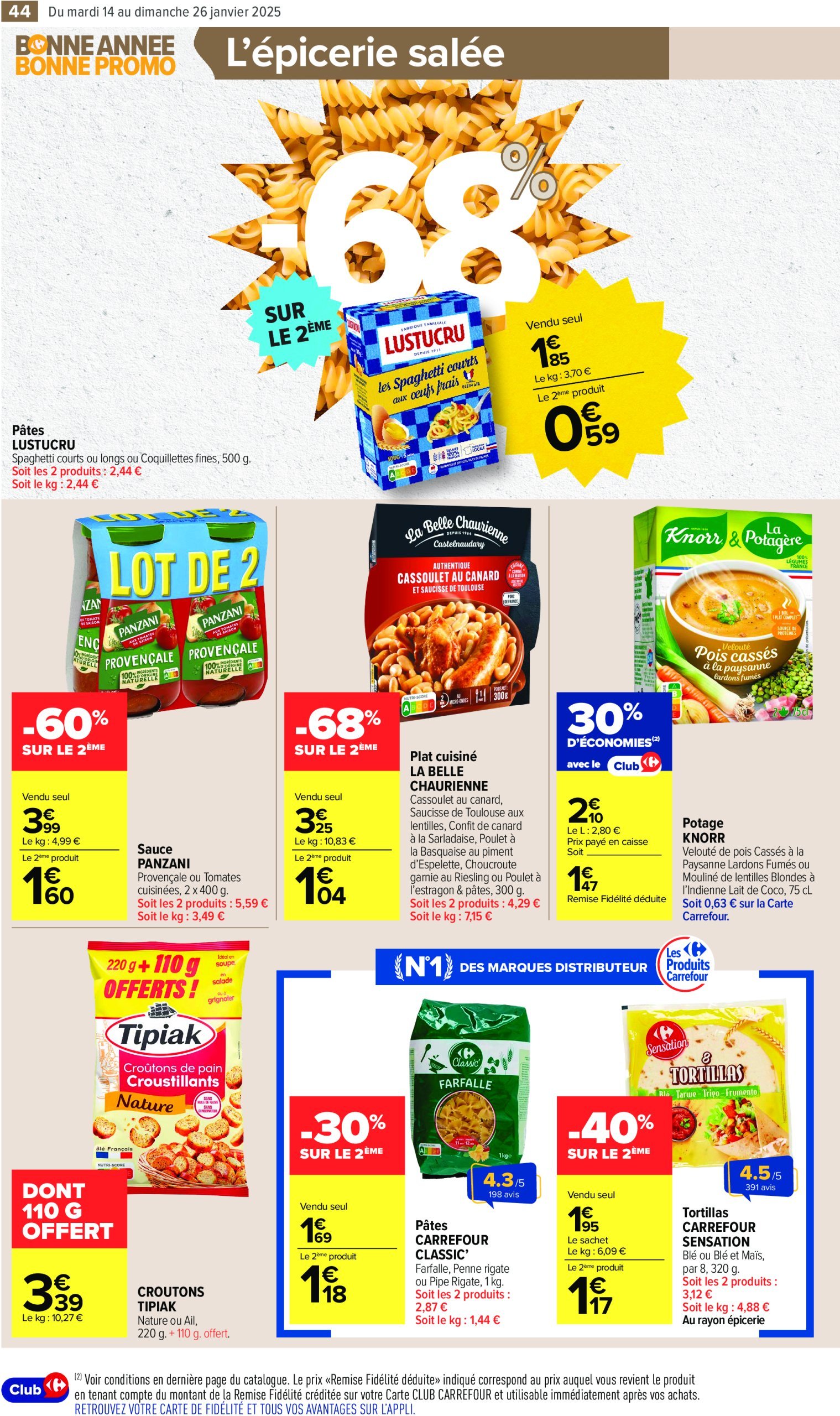 carrefour-market - Catalogue Carrefour Market valable dès 14/01 - 26/01 - page: 46