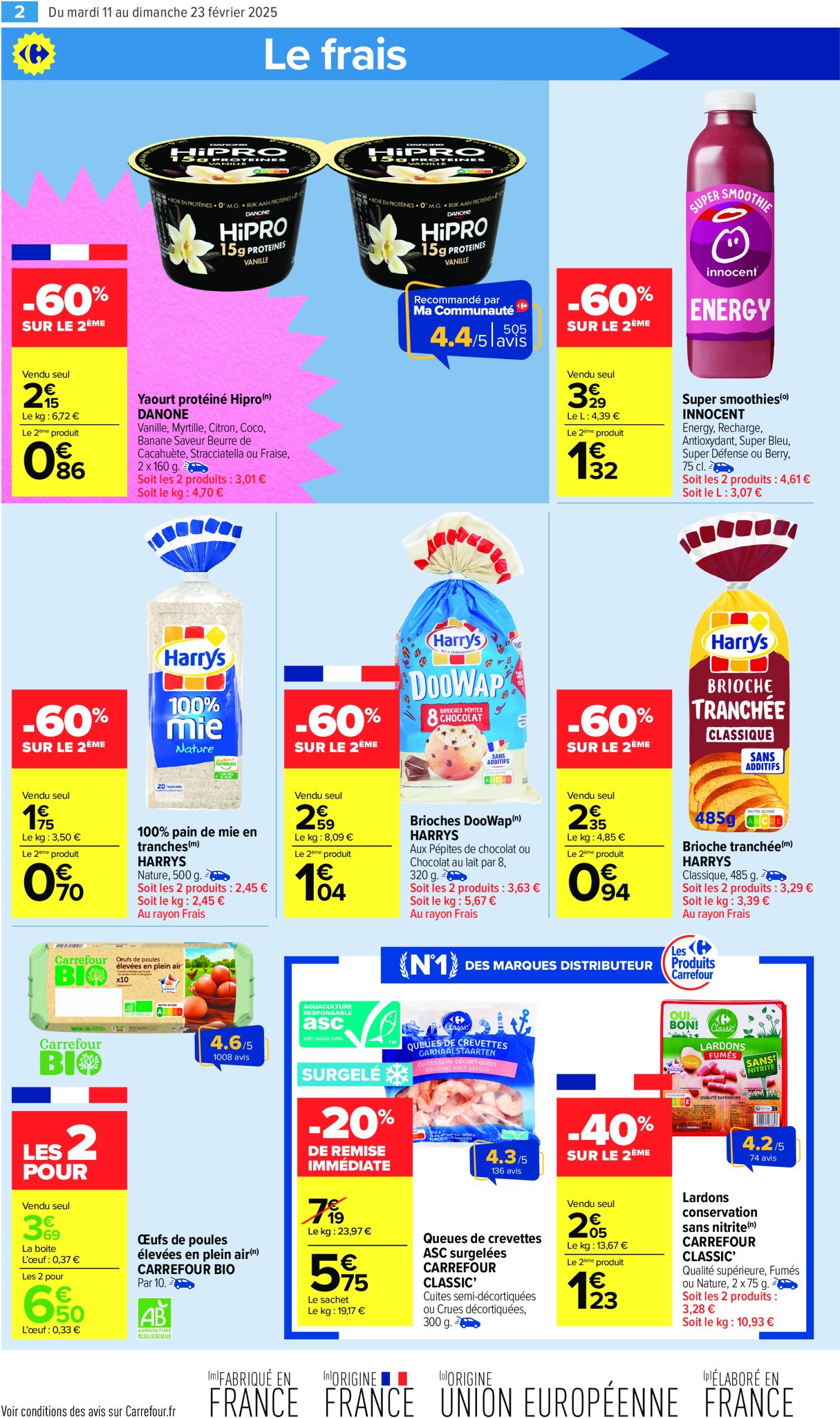 carrefour-market - Catalogue Carrefour Market valable dès 11/02 - 23/02 - page: 6