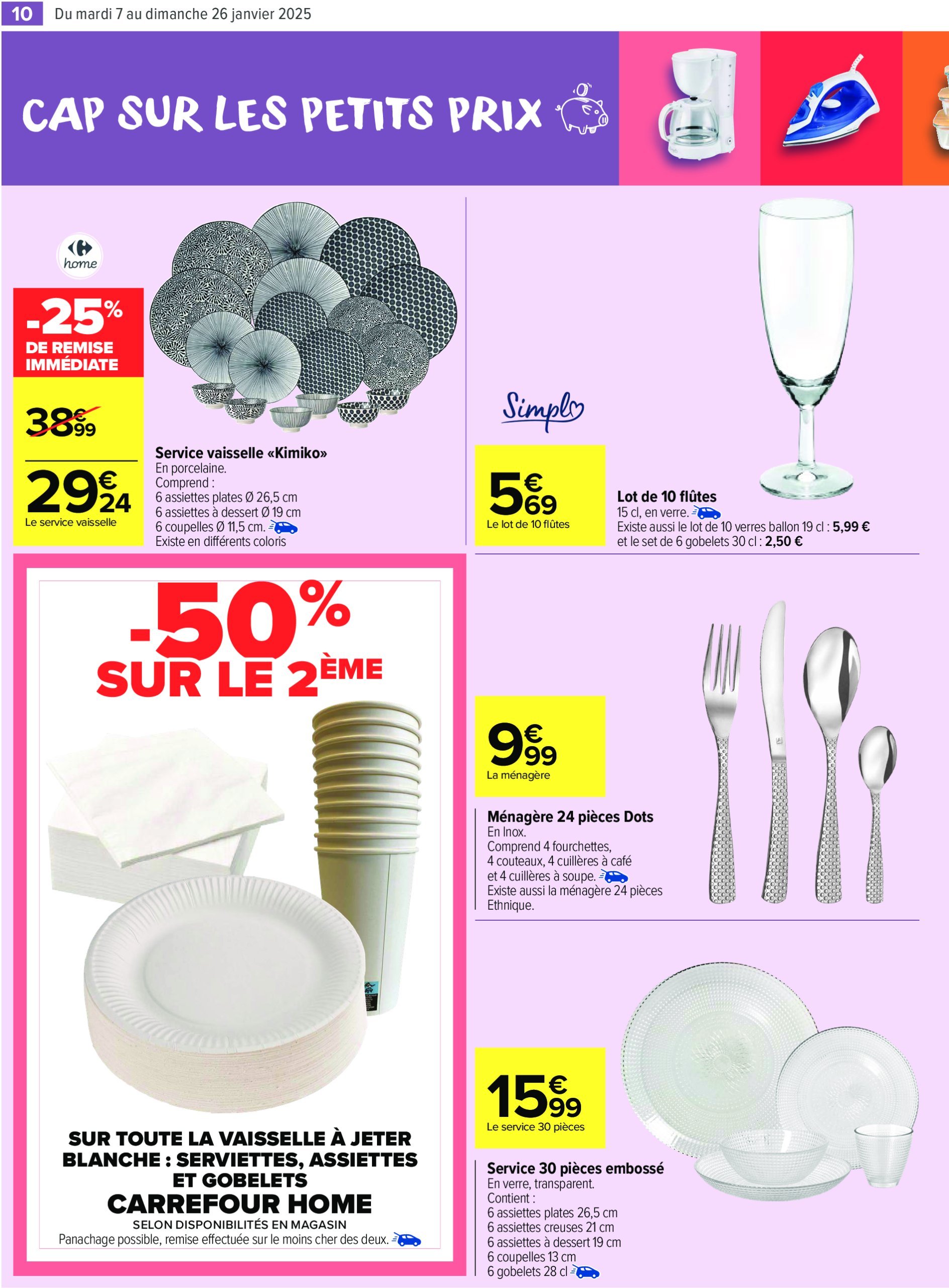 carrefour-market - Catalogue Carrefour Market valable dès 07/01 - 26/01 - page: 10