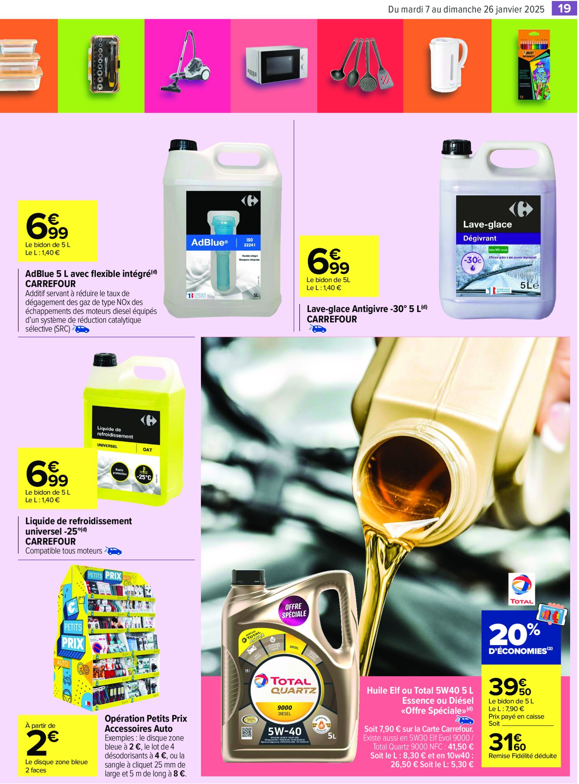 carrefour-market - Catalogue Carrefour Market valable dès 07/01 - 26/01 - page: 19