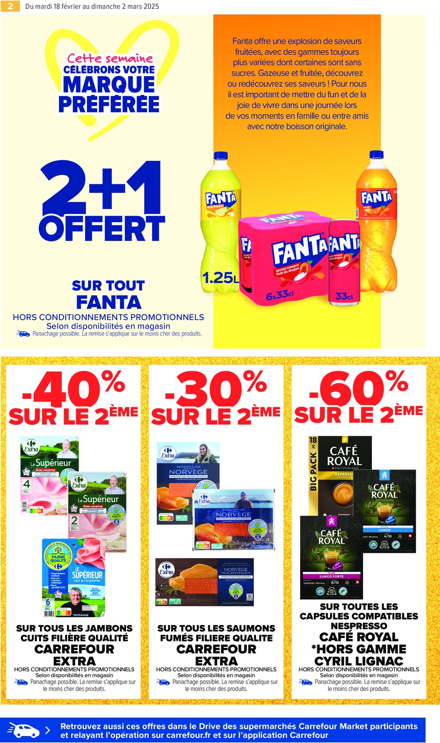 carrefour-market - Catalogue Carrefour Market valable dès 18/02 - 02/03 - page: 4