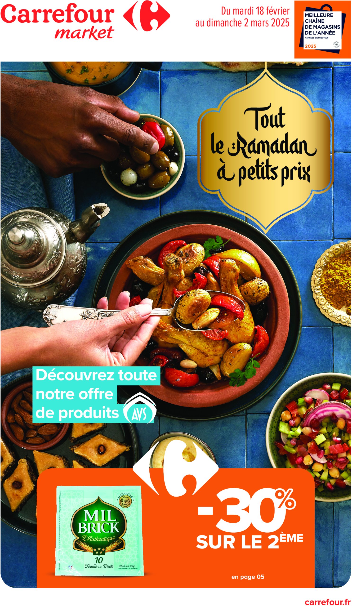 carrefour-market - Catalogue Carrefour Market - Ramadan valable dès 18/02 - 02/03