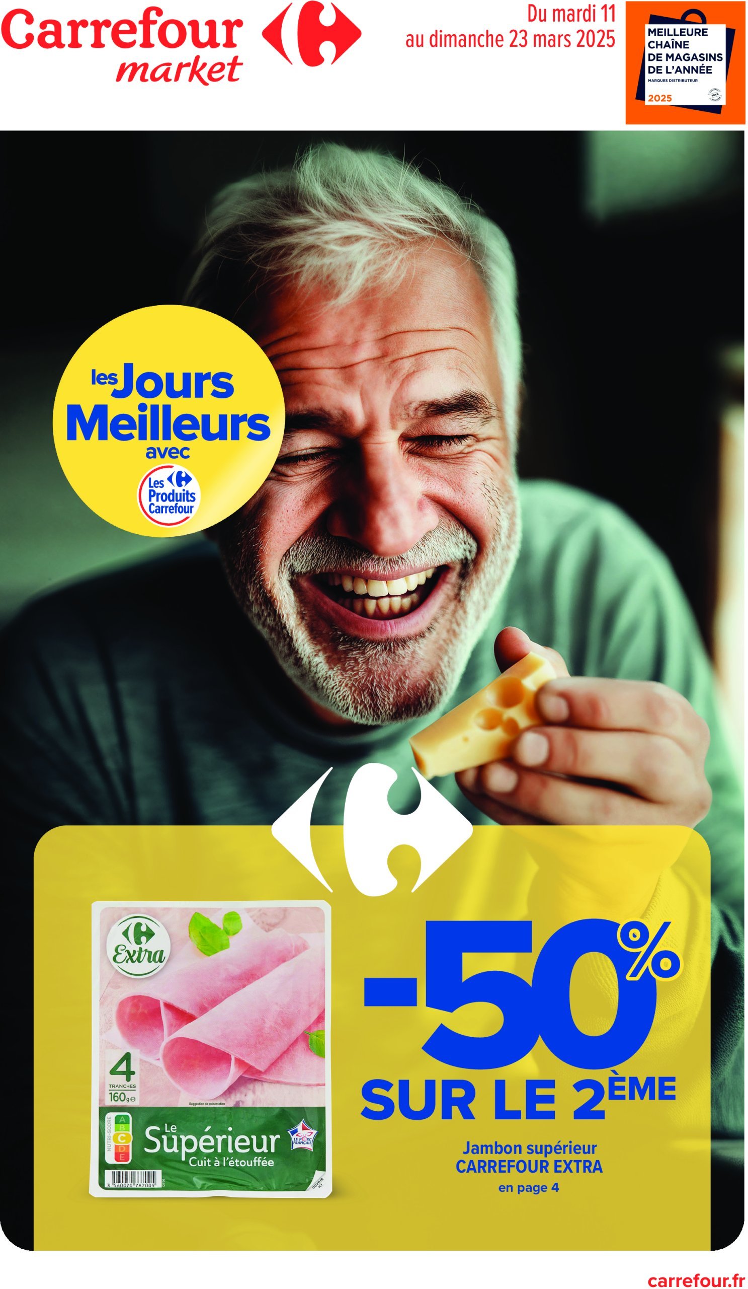 carrefour-market - Catalogue Carrefour Market - Les Jours Meilleurs valable dès 11/03 - 23/03