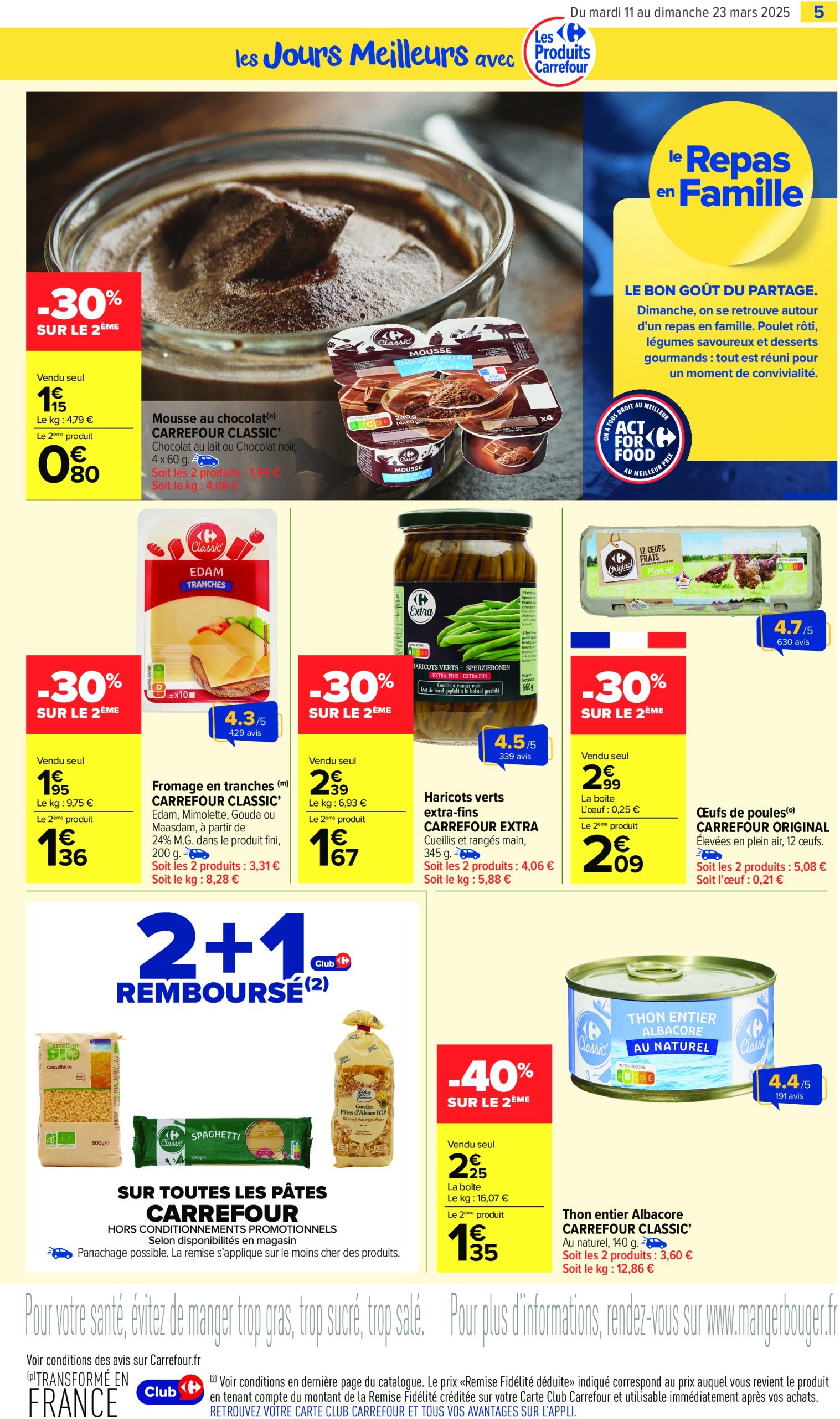 carrefour-market - Catalogue Carrefour Market - Les Jours Meilleurs valable dès 11/03 - 23/03 - page: 7