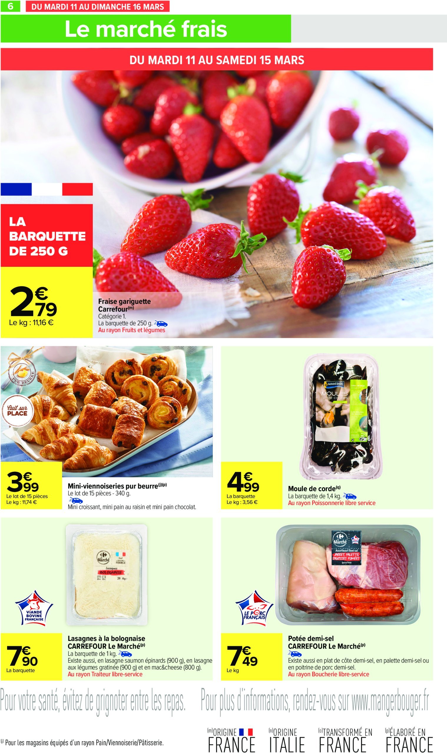 carrefour-market - Catalogue Carrefour Market - Les Jours Meilleurs valable dès 11/03 - 23/03 - page: 8