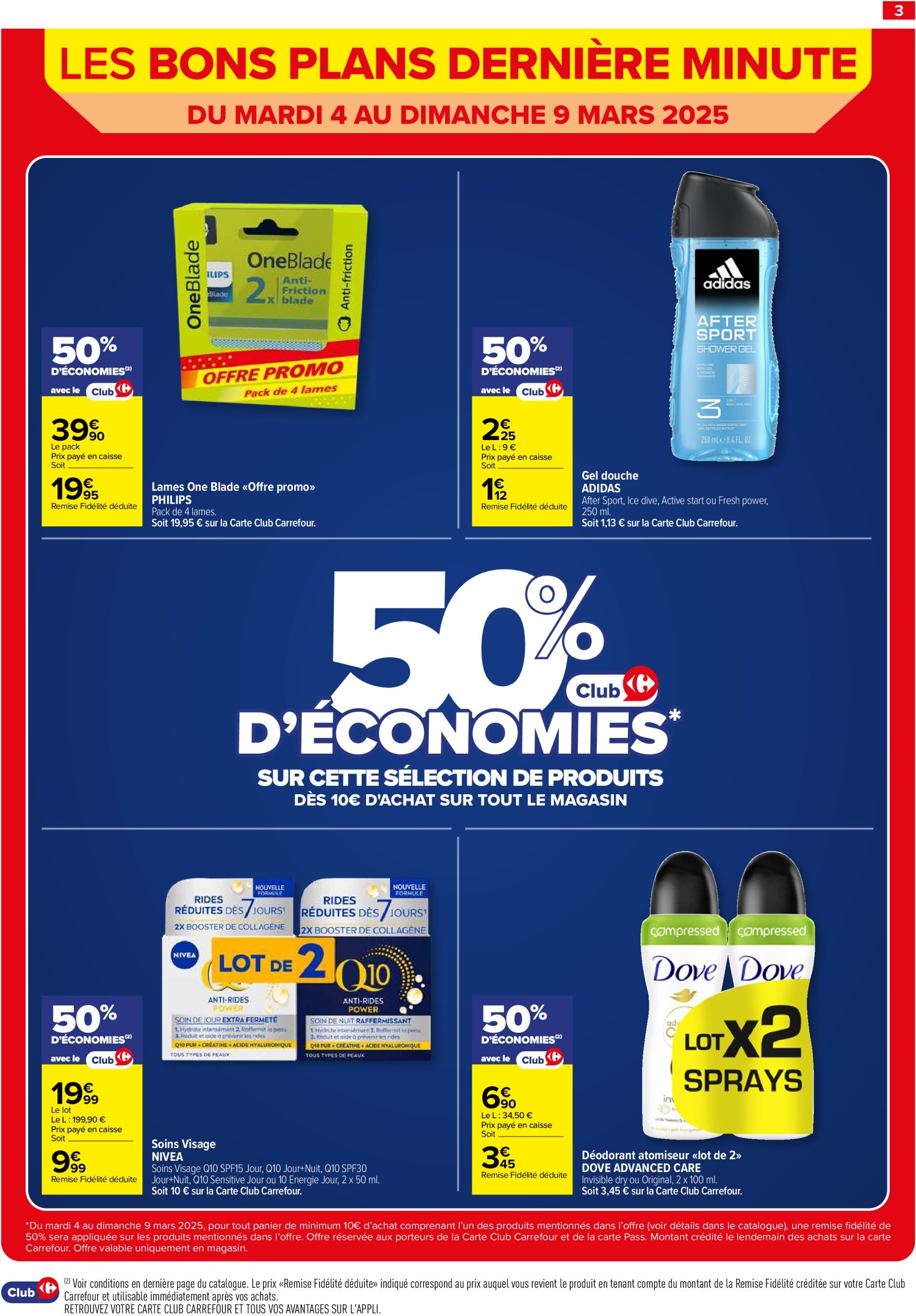 carrefour-market - Catalogue Carrefour Market - Les Bons Plans Derniére Minute valable dès 04/03 - 09/03 - page: 3