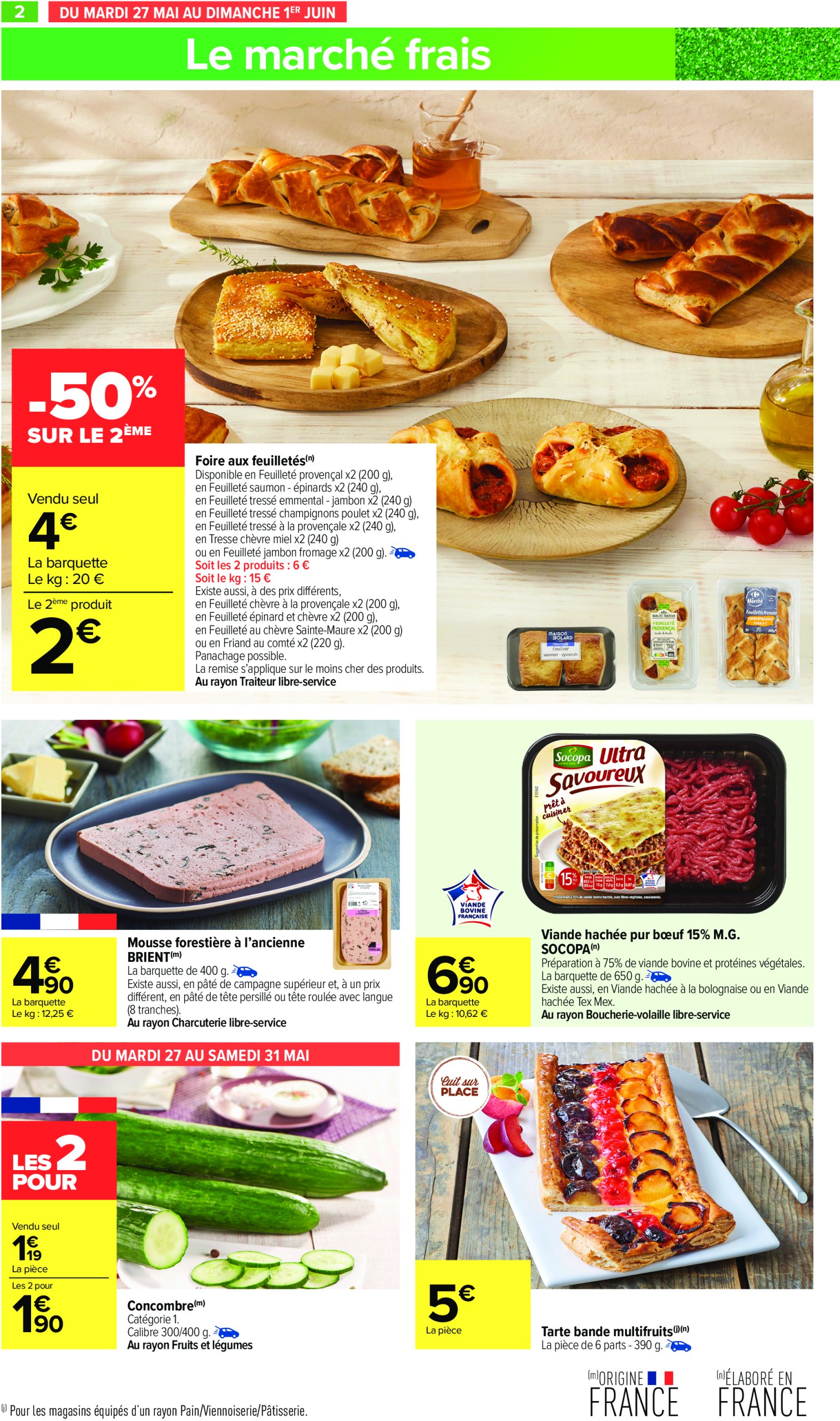 carrefour-market - Catalogue Carrefour Market valable dès 27/05 - 08/06 - page: 4