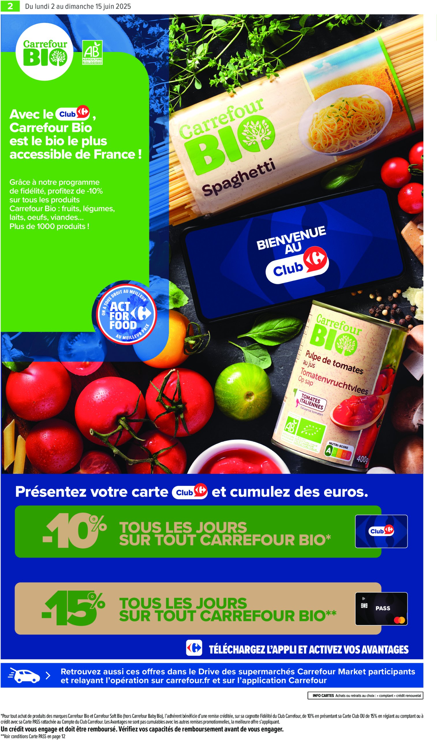 carrefour-market - Catalogue Carrefour Market - Bio valable dès 02/06 - 15/06 - page: 4