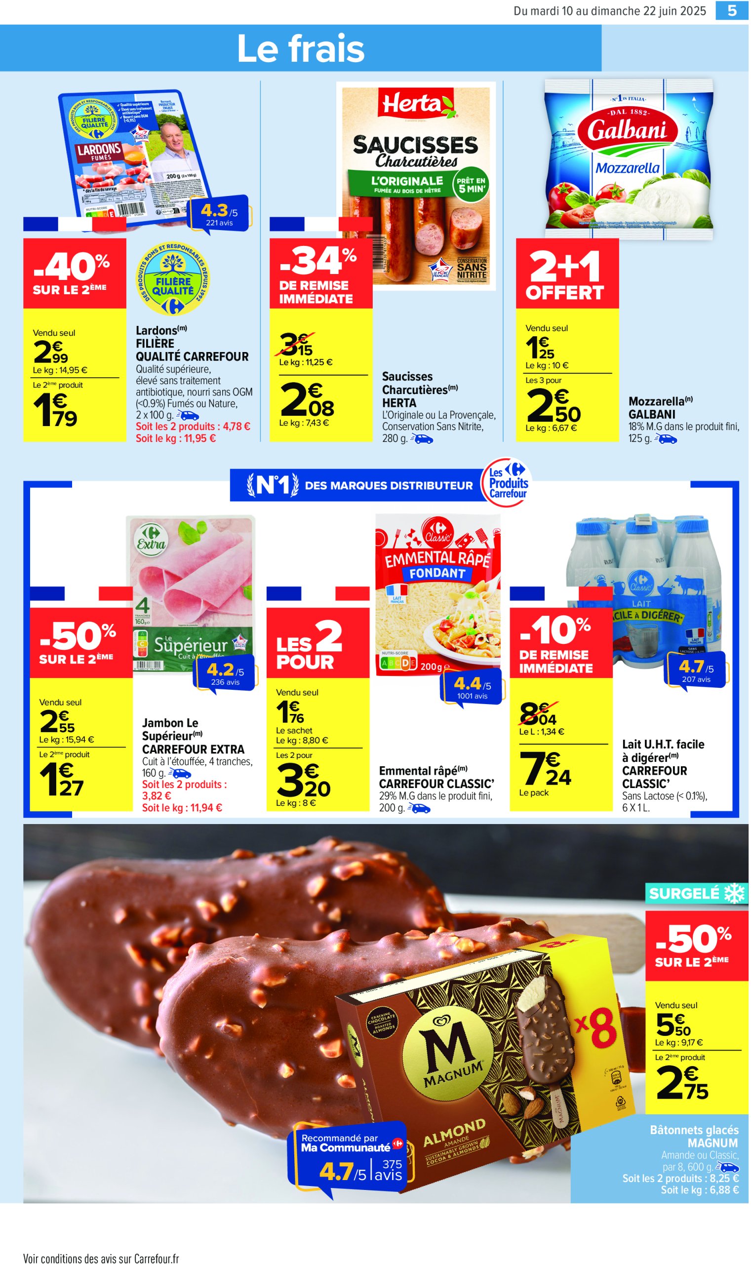 carrefour-market - Catalogue Carrefour Market valable du 10/06 au 22/06 - page: 9