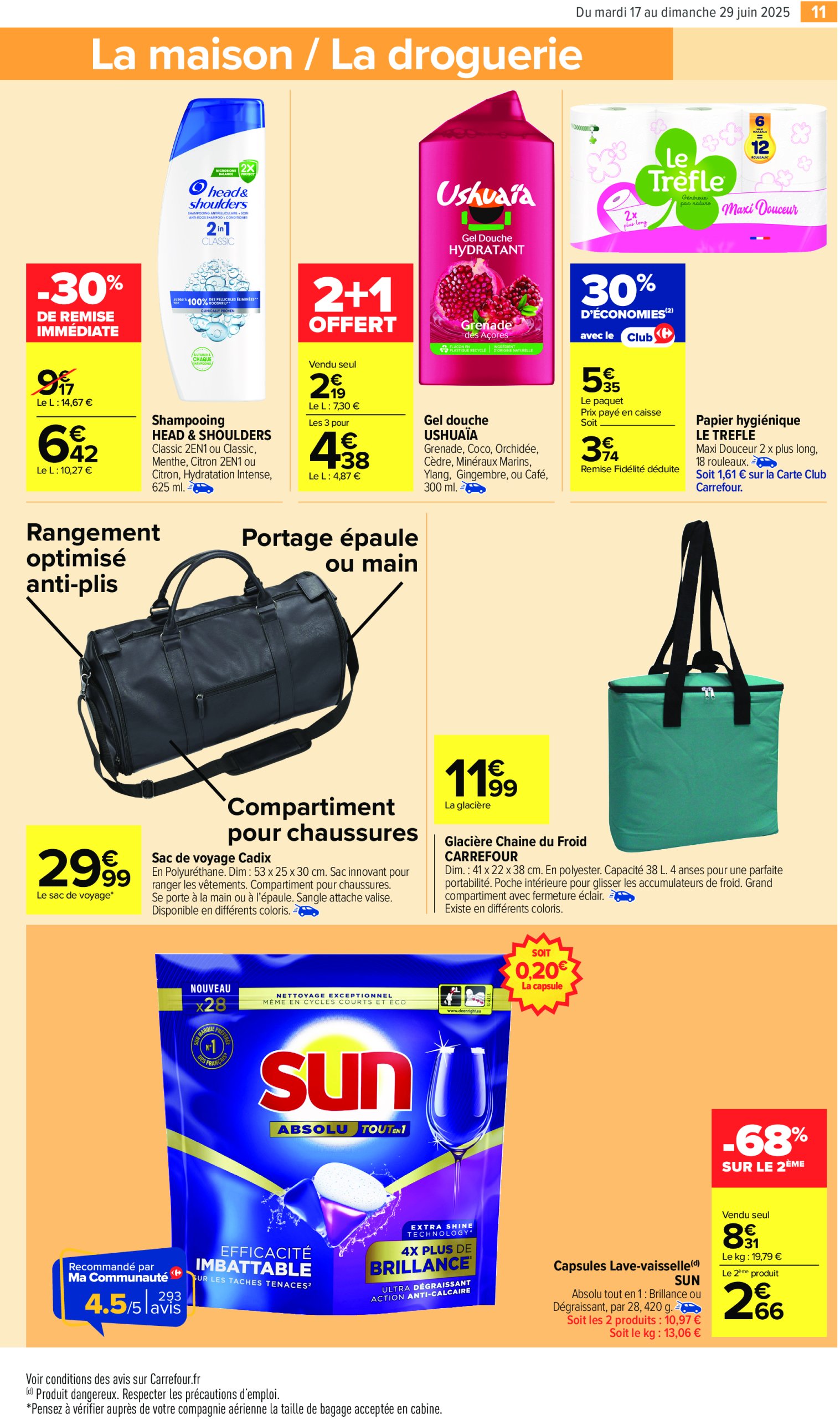 carrefour-market - Catalogue Carrefour Market valable du 17/06 au 29/06 - page: 13