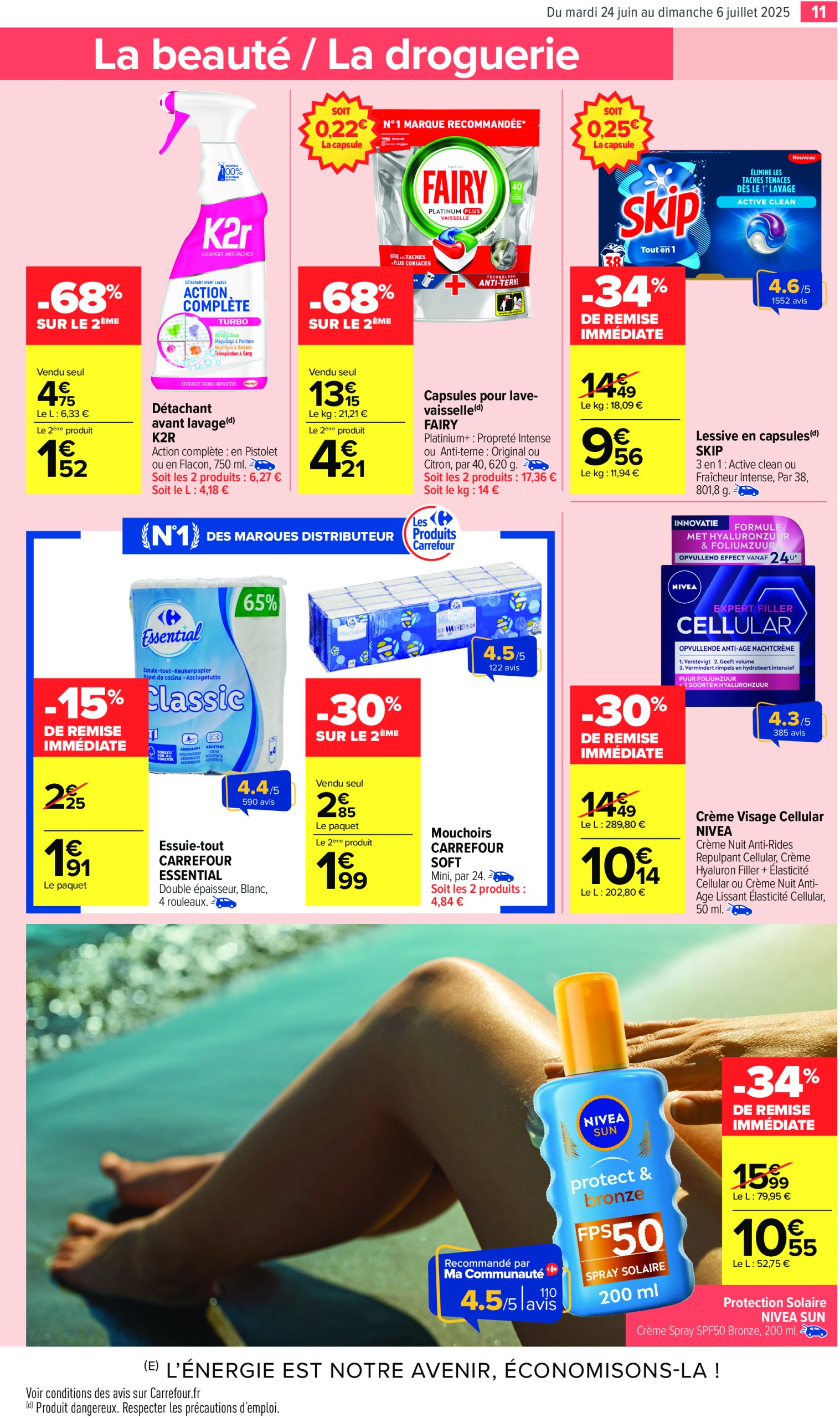 carrefour-market - Catalogue Carrefour Market valable du 24/06 au 06/07 - page: 15