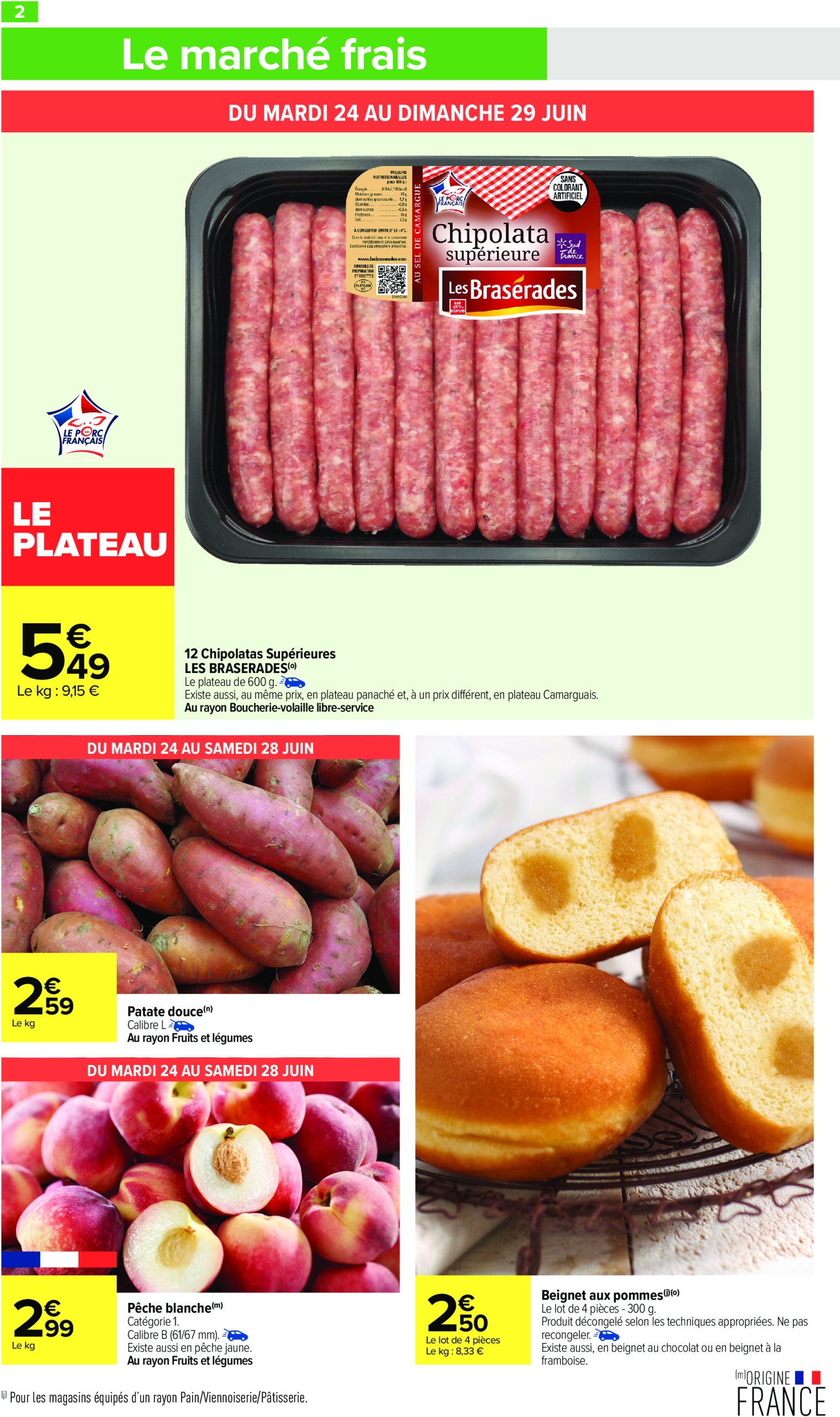 carrefour-market - Catalogue Carrefour Market valable du 24/06 au 06/07 - page: 6