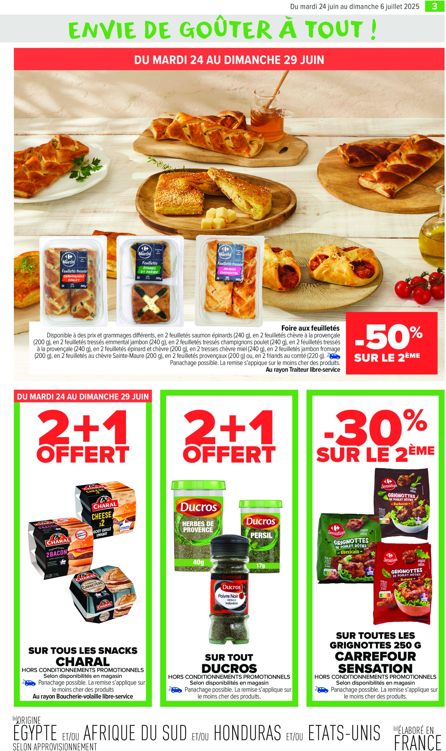 carrefour-market - Catalogue Carrefour Market valable du 24/06 au 06/07 - page: 7