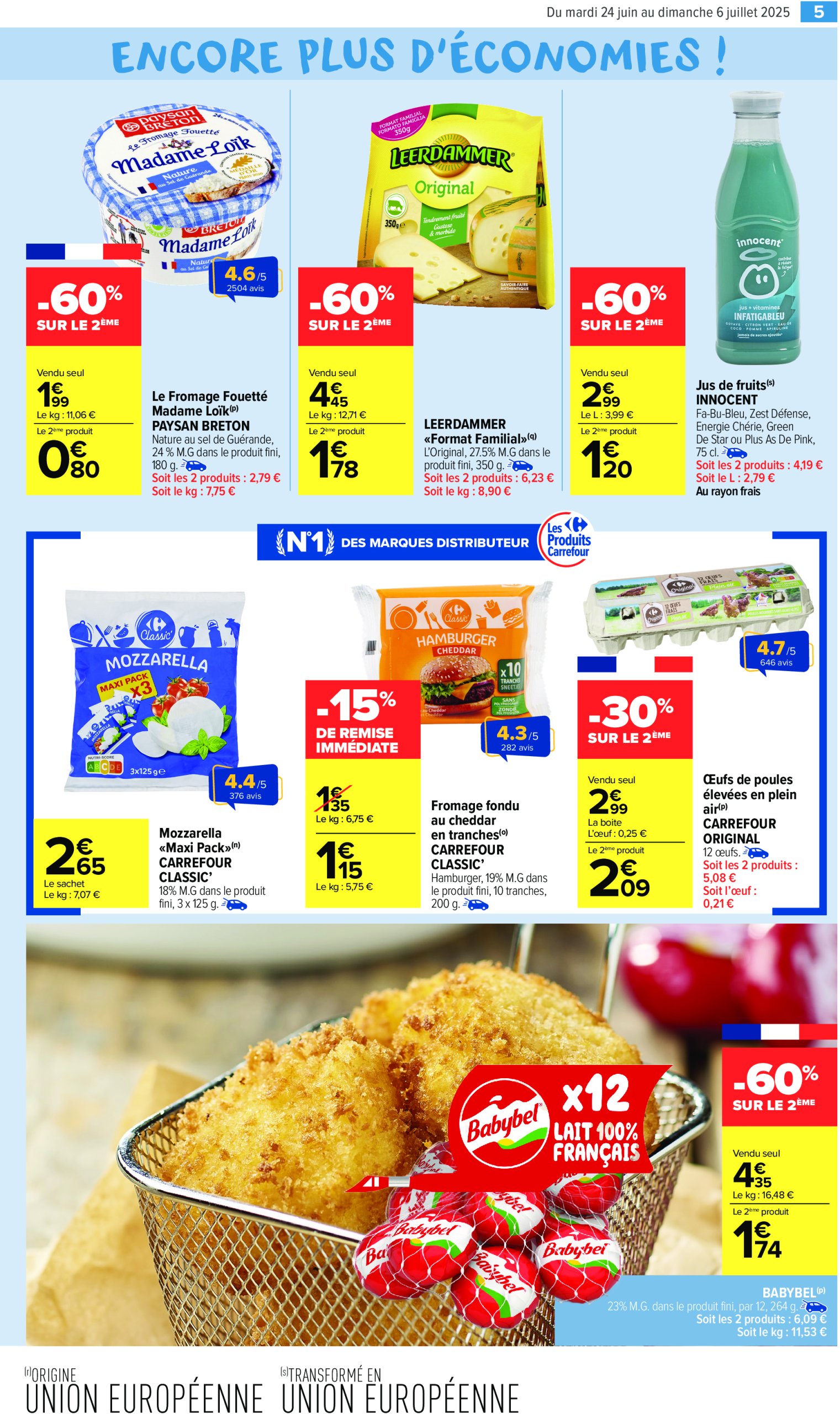 carrefour-market - Catalogue Carrefour Market valable du 24/06 au 06/07 - page: 9