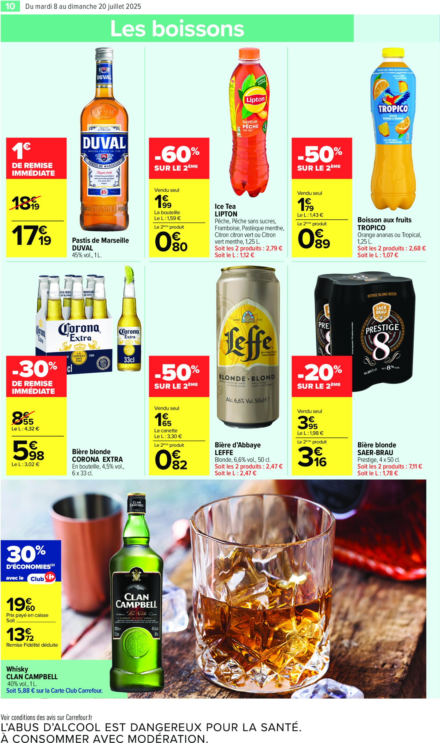 carrefour-market - Catalogue Carrefour Market valable du 08/07 au 20/07 - page: 14