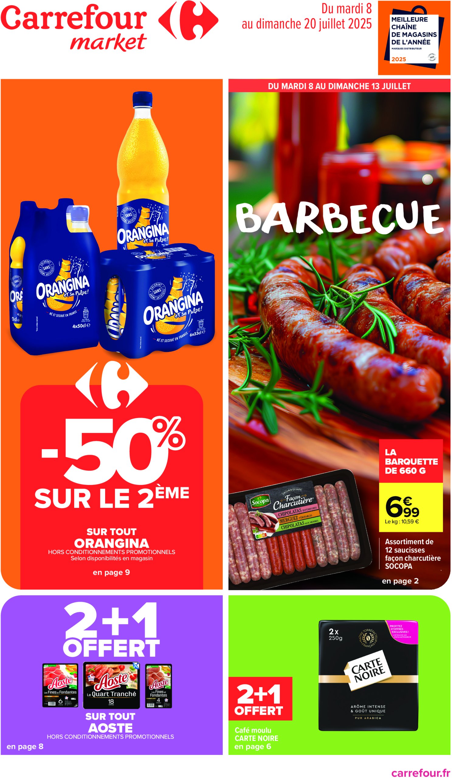 carrefour-market - Catalogue Carrefour Market valable du 08/07 au 20/07