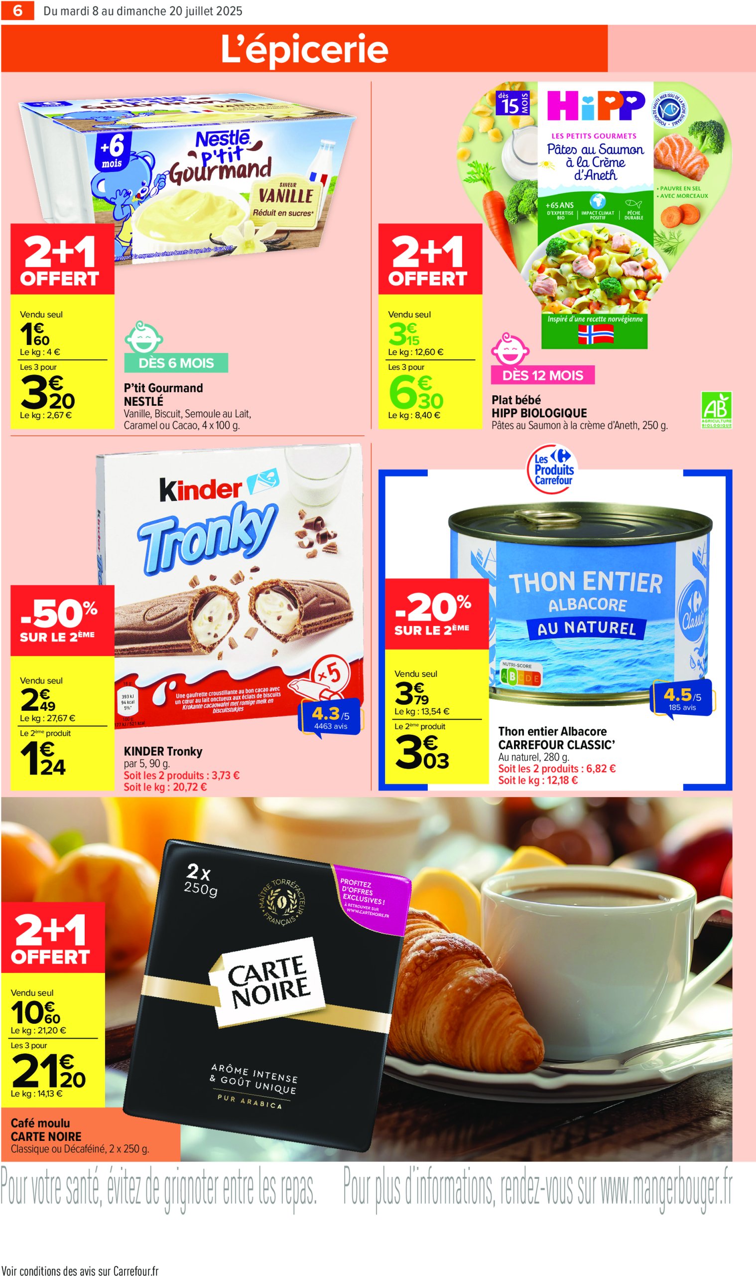 carrefour-market - Catalogue Carrefour Market valable du 08/07 au 20/07 - page: 10