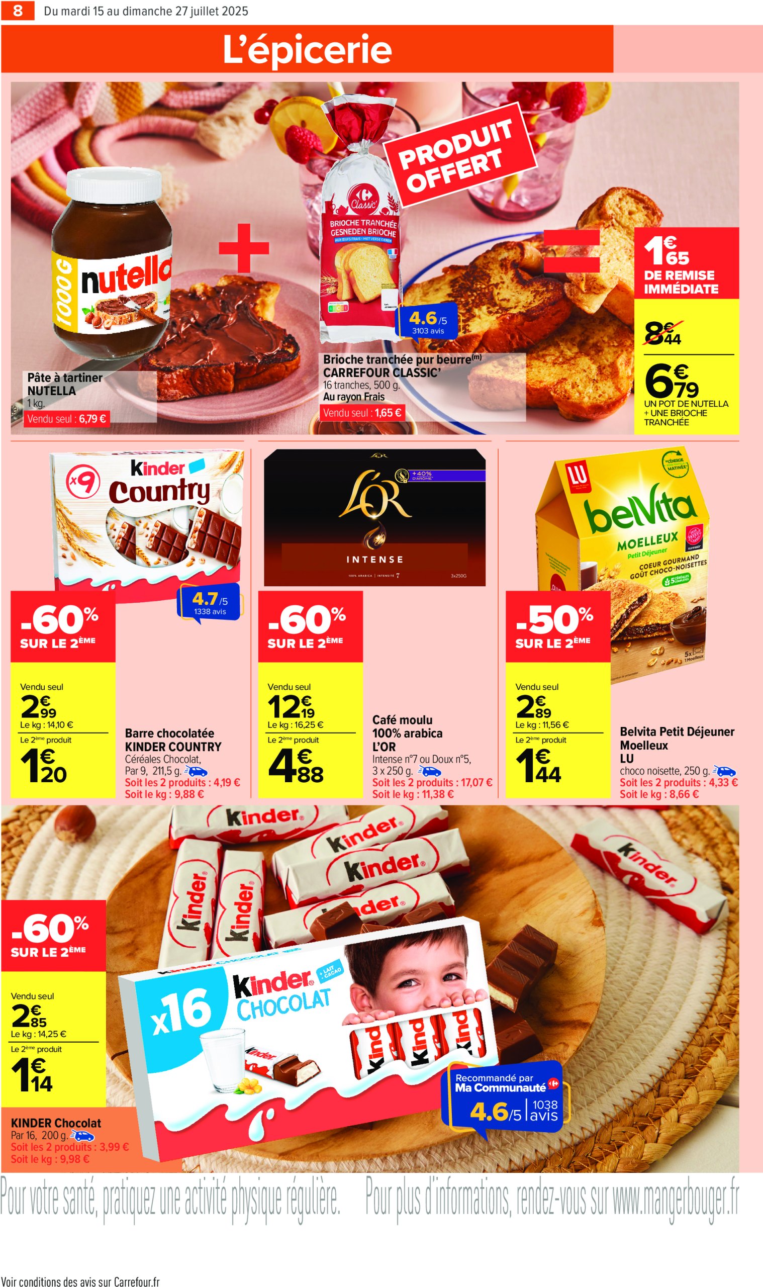 carrefour-market - Catalogue Carrefour Market valable du 15/07 au 27/07 - page: 10