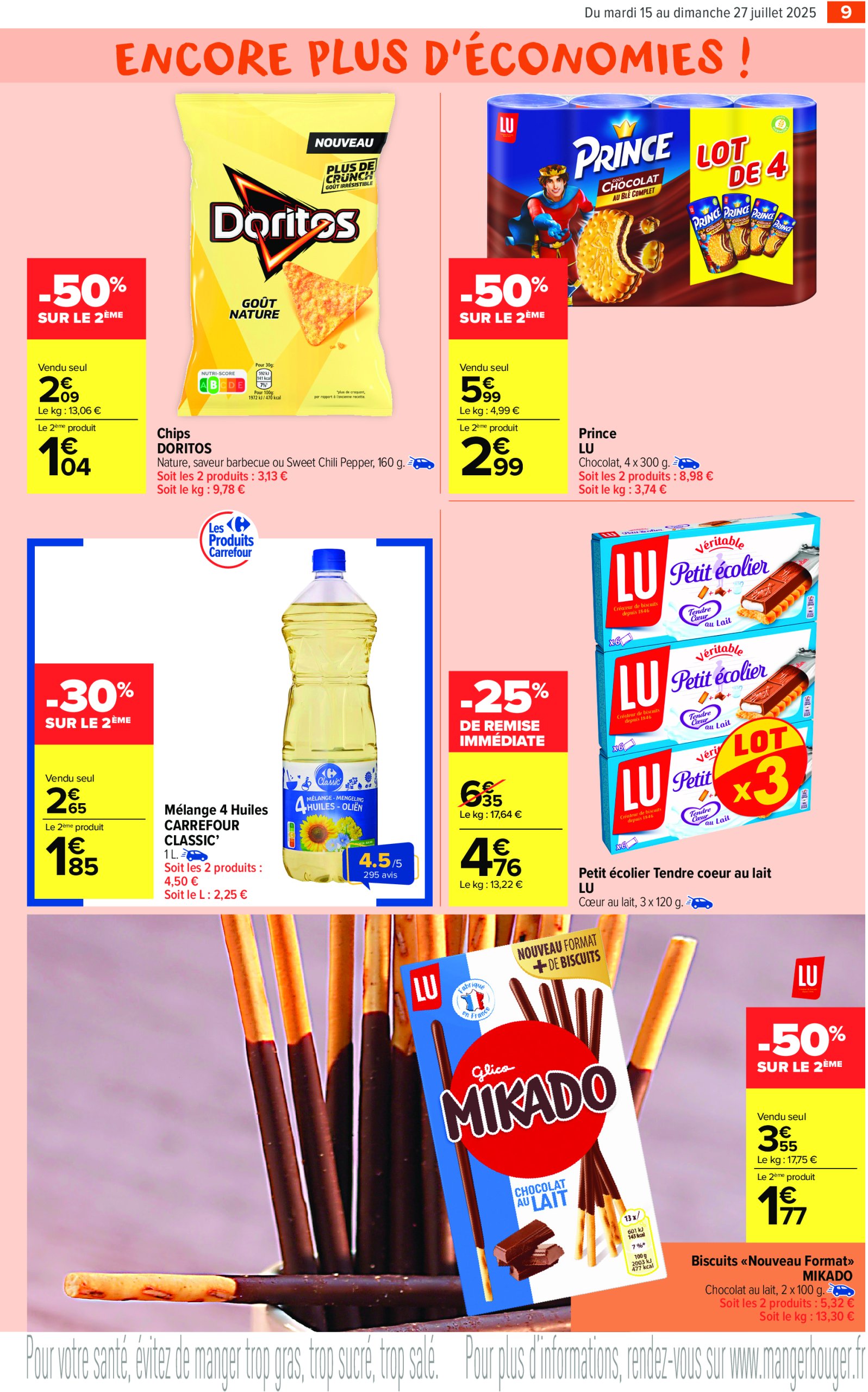 carrefour-market - Catalogue Carrefour Market valable du 15/07 au 27/07 - page: 11