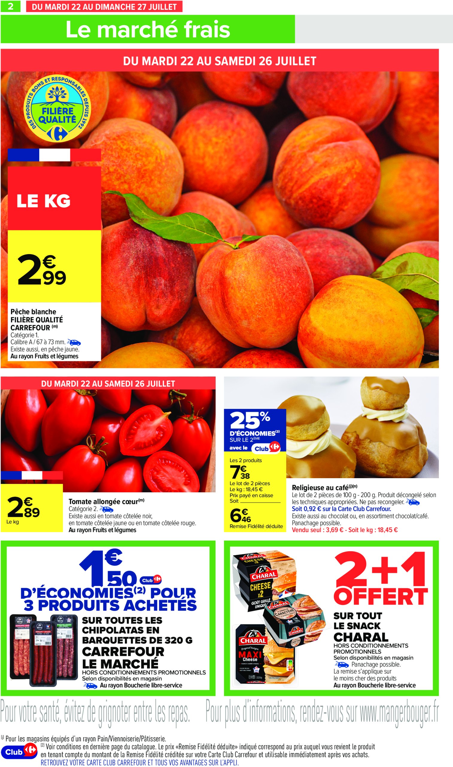 carrefour-market - Catalogue Carrefour Market valable du 22/07 au 03/08 - page: 6
