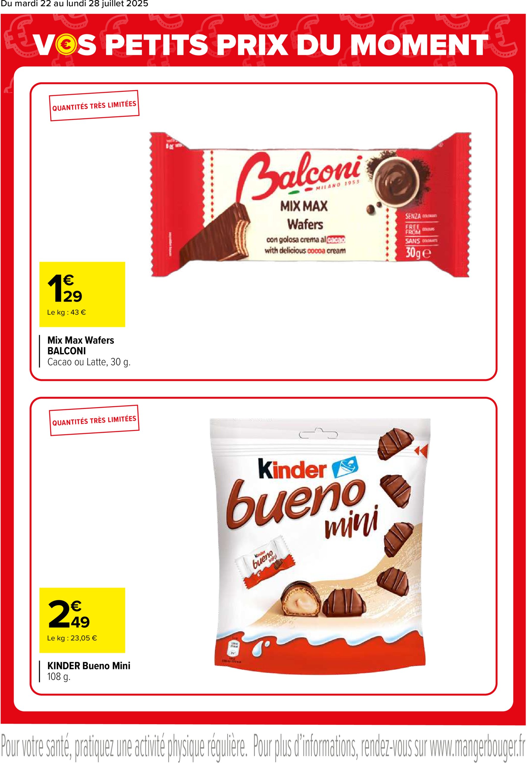 carrefour-market - Catalogue Carrefour Market - Vos Petits Prix du Moment valable du 22/07 au 28/07 - page: 3