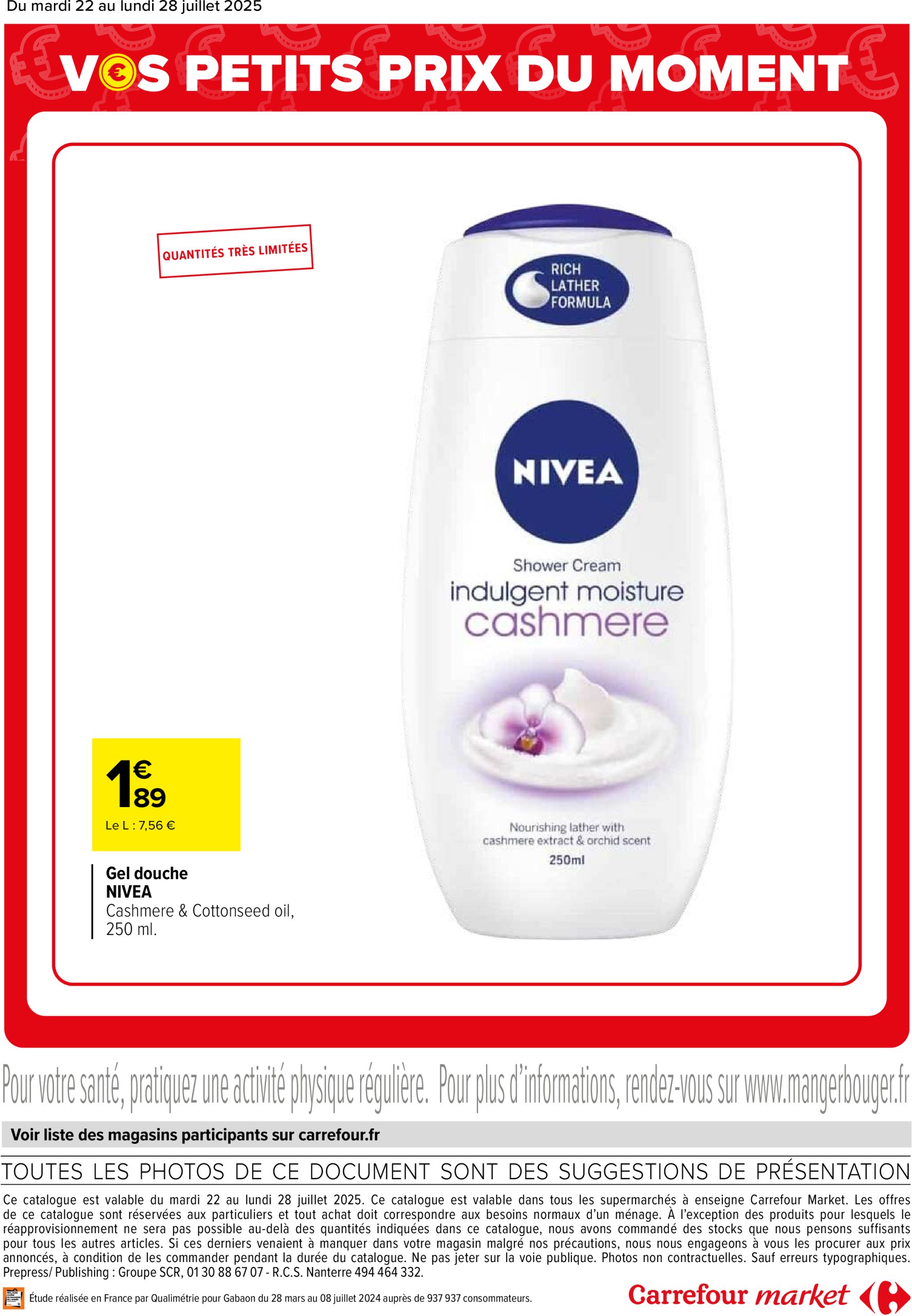 carrefour-market - Catalogue Carrefour Market - Vos Petits Prix du Moment valable du 22/07 au 28/07 - page: 4
