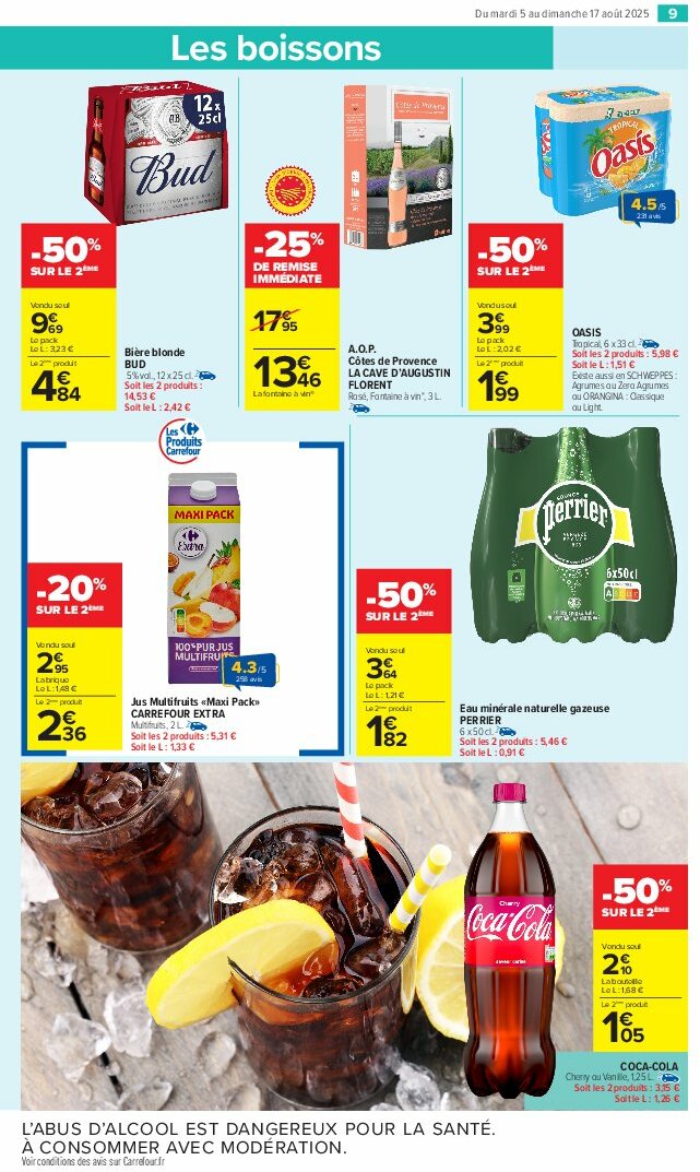 carrefour-market - Catalogue Carrefour Market valable du 05/08 au 17/08 - page: 12