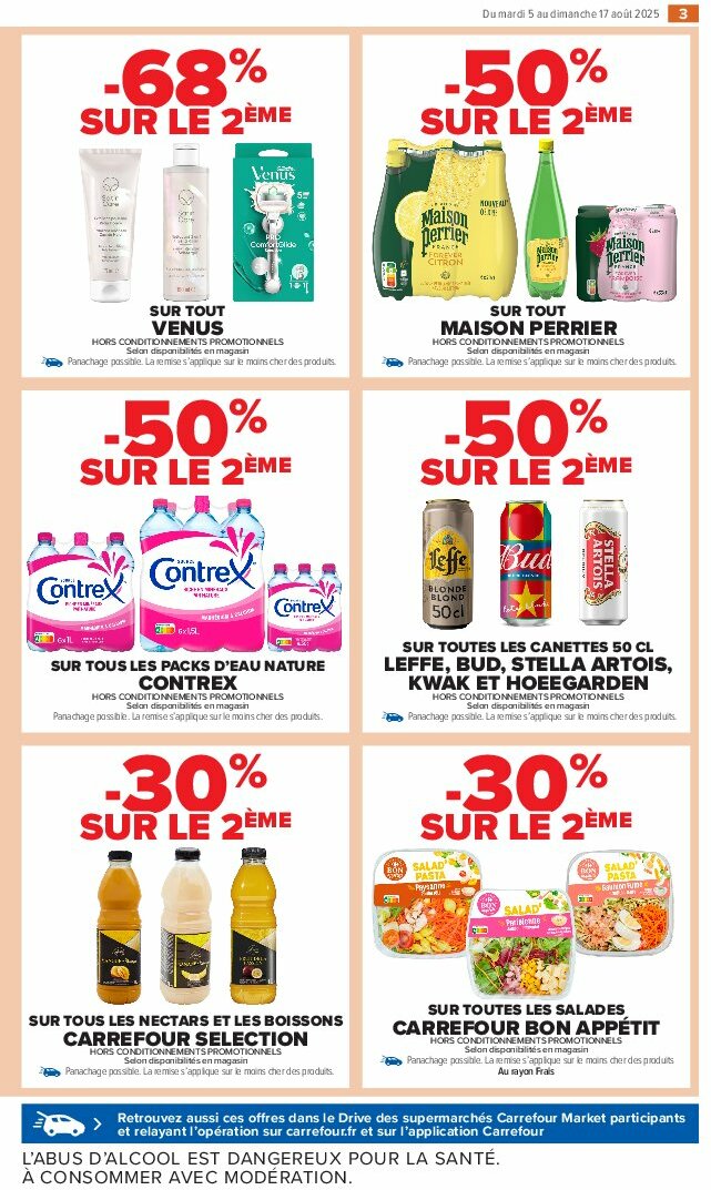 carrefour-market - Catalogue Carrefour Market valable du 05/08 au 17/08 - page: 6
