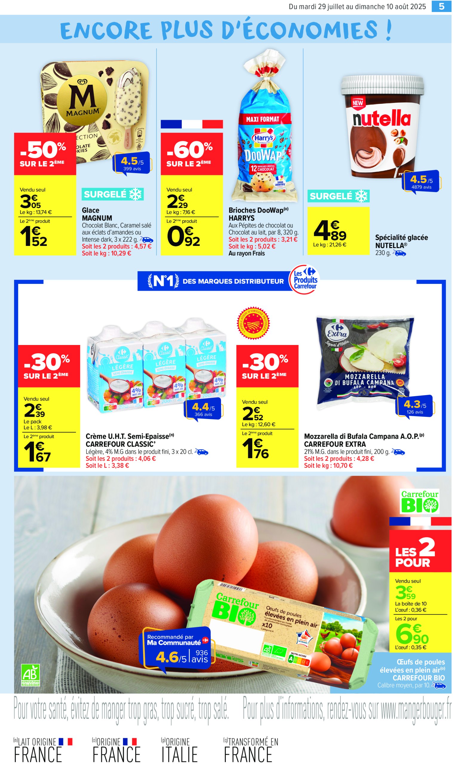 carrefour-market - Catalogue Carrefour Market valable du 29/07 au 10/08 - page: 7