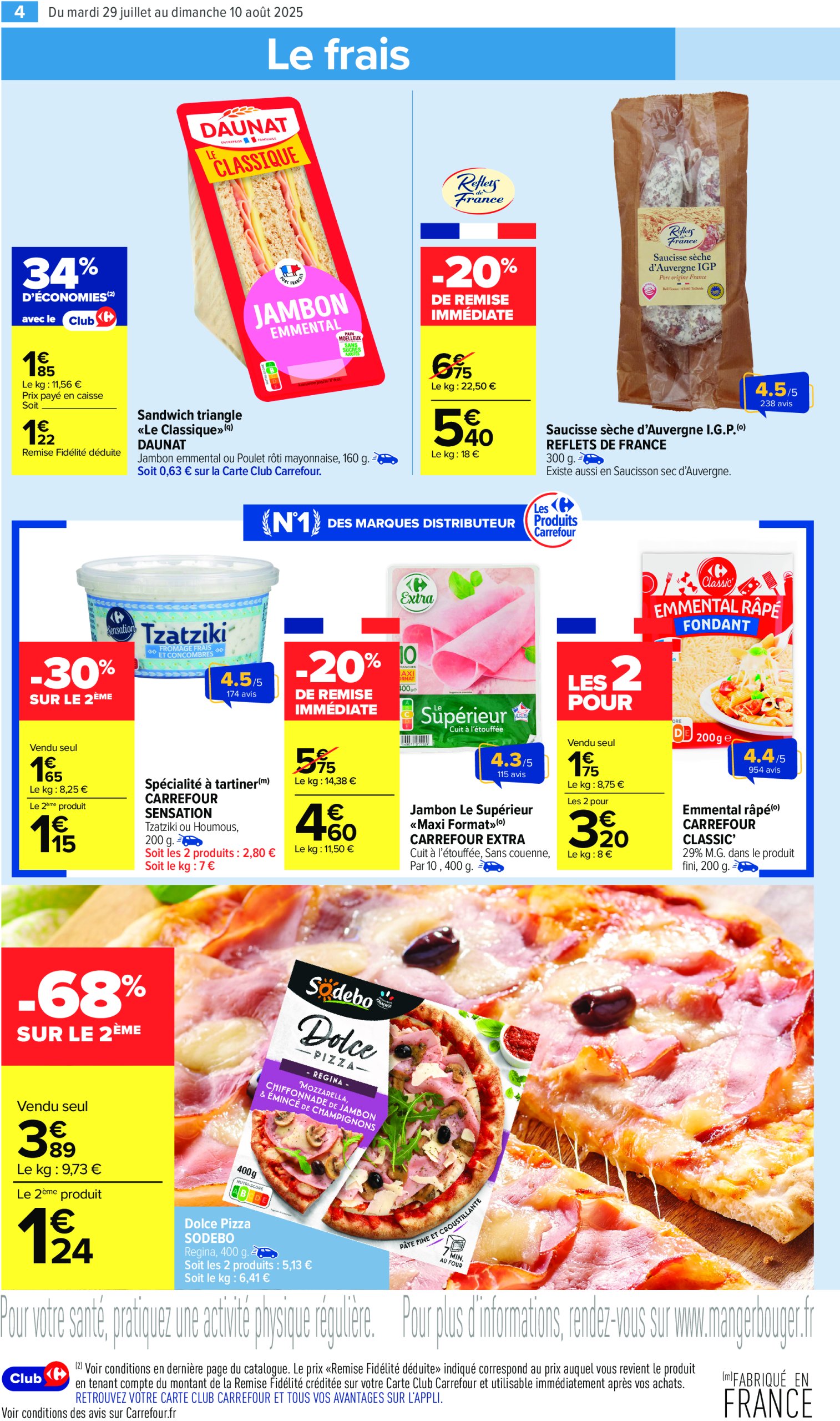 carrefour-market - Catalogue Carrefour Market valable du 29/07 au 10/08 - page: 6
