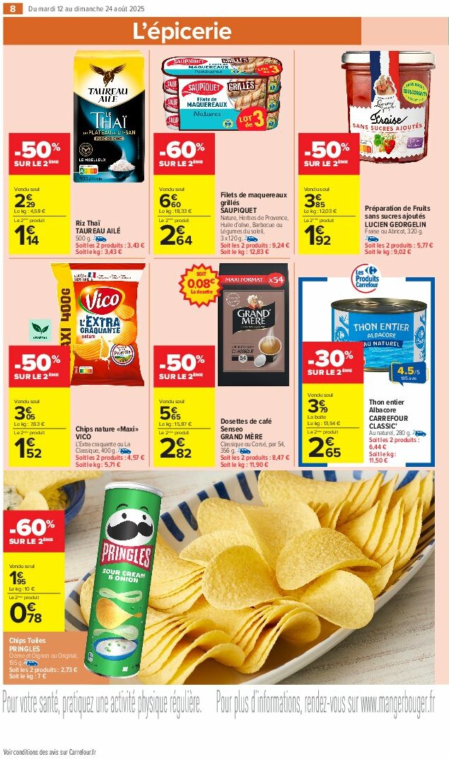 carrefour-market - Catalogue Carrefour Market valable du 12/08 au 24/08 - page: 10