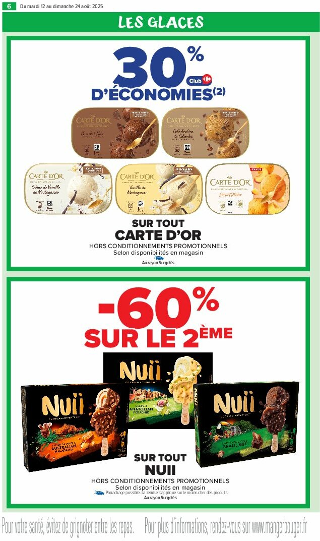 carrefour-market - Catalogue Carrefour Market valable du 12/08 au 24/08 - page: 8