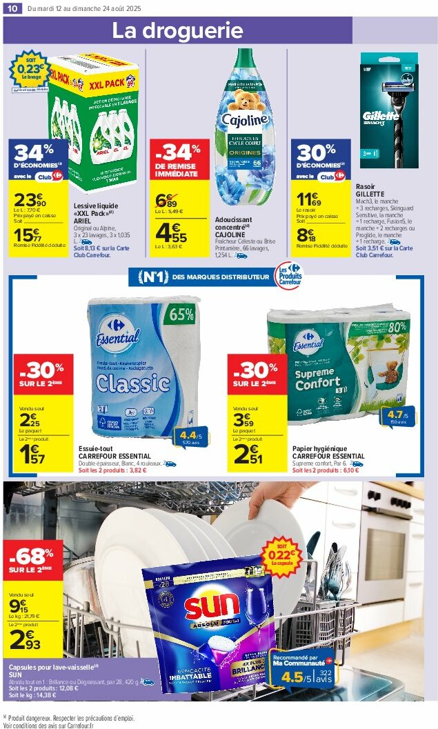 carrefour-market - Catalogue Carrefour Market valable du 12/08 au 24/08 - page: 12