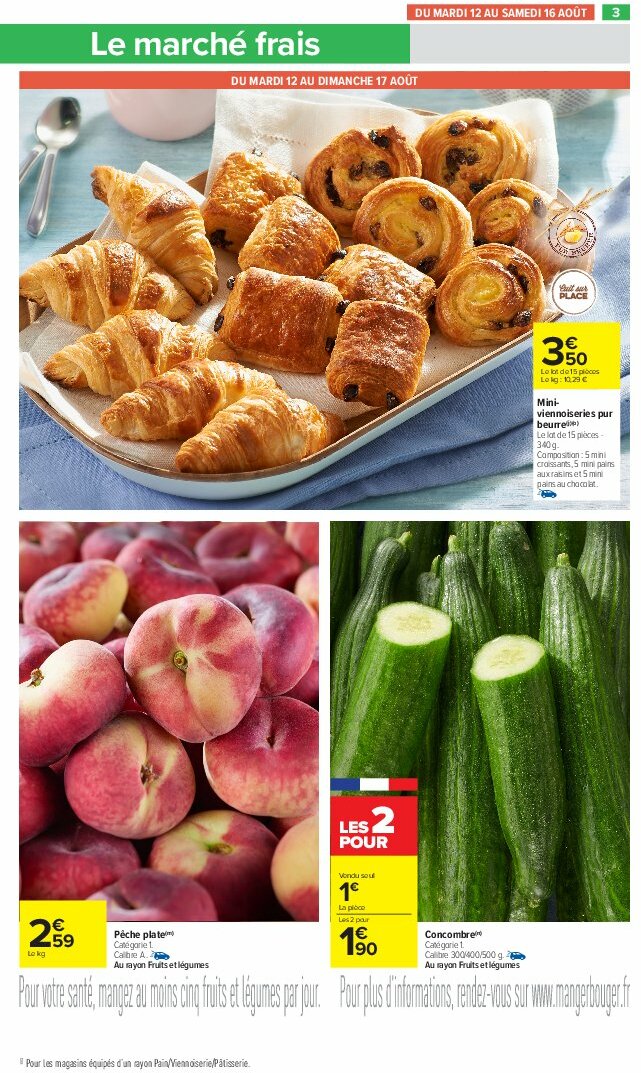 carrefour-market - Catalogue Carrefour Market valable du 12/08 au 24/08 - page: 5