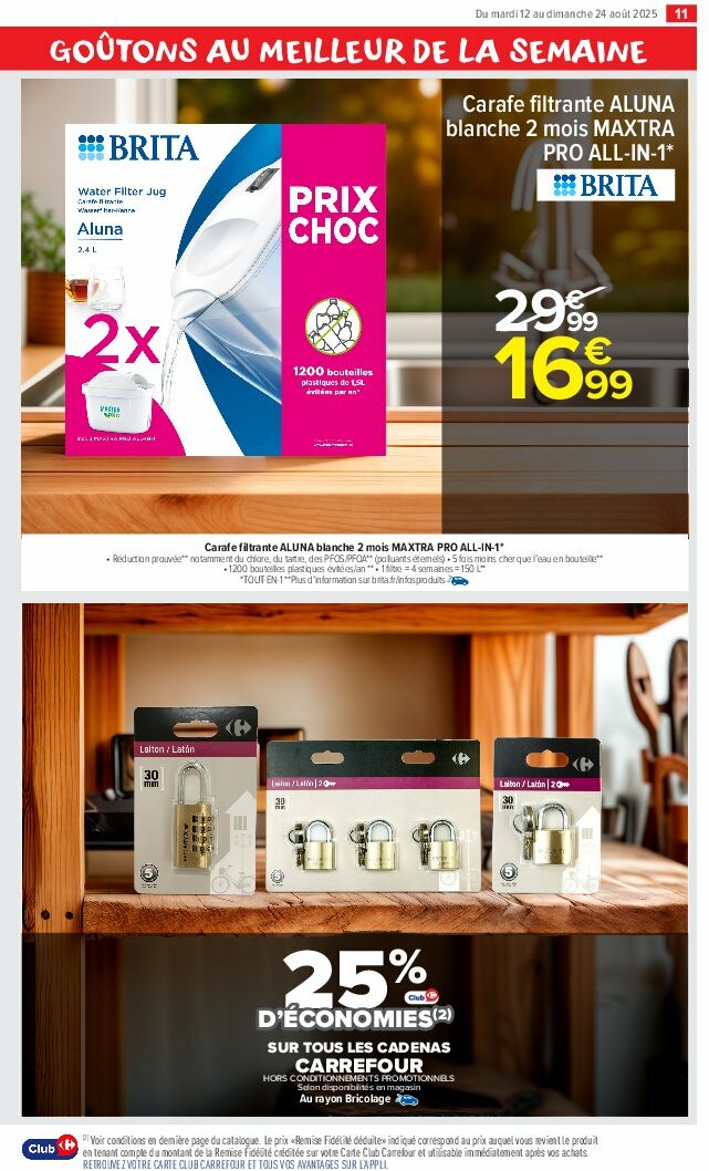 carrefour-market - Catalogue Carrefour Market valable du 12/08 au 24/08 - page: 13