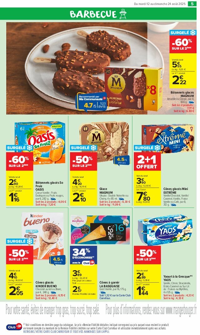 carrefour-market - Catalogue Carrefour Market valable du 12/08 au 24/08 - page: 7