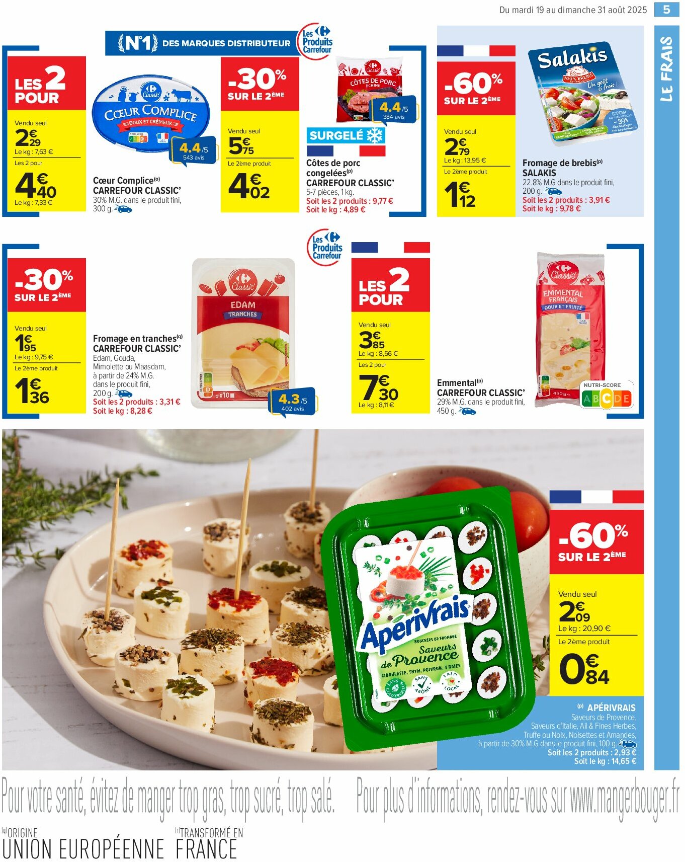 carrefour-market - Catalogue Carrefour Market valable du 19/08 au 31/08 - page: 7