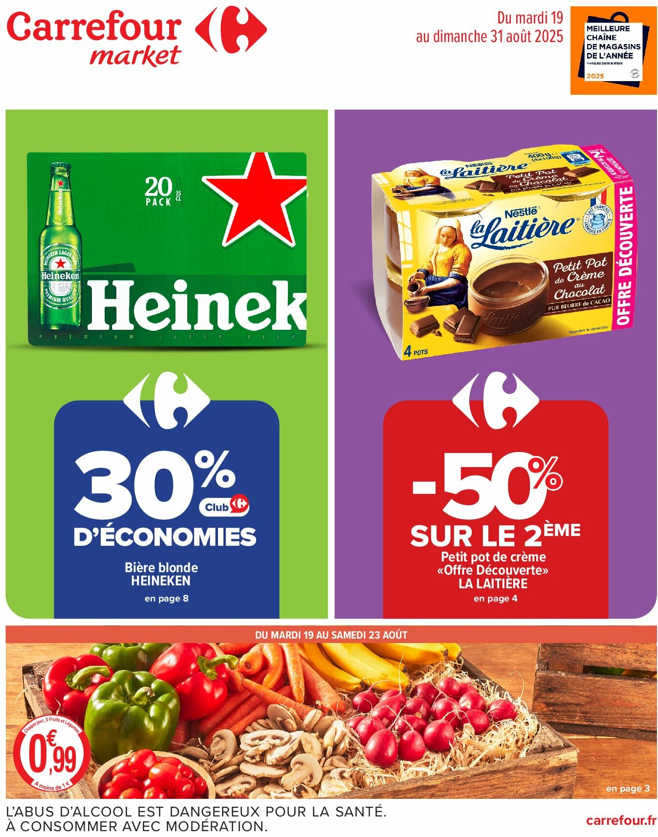 carrefour-market - Catalogue Carrefour Market valable du 19/08 au 31/08