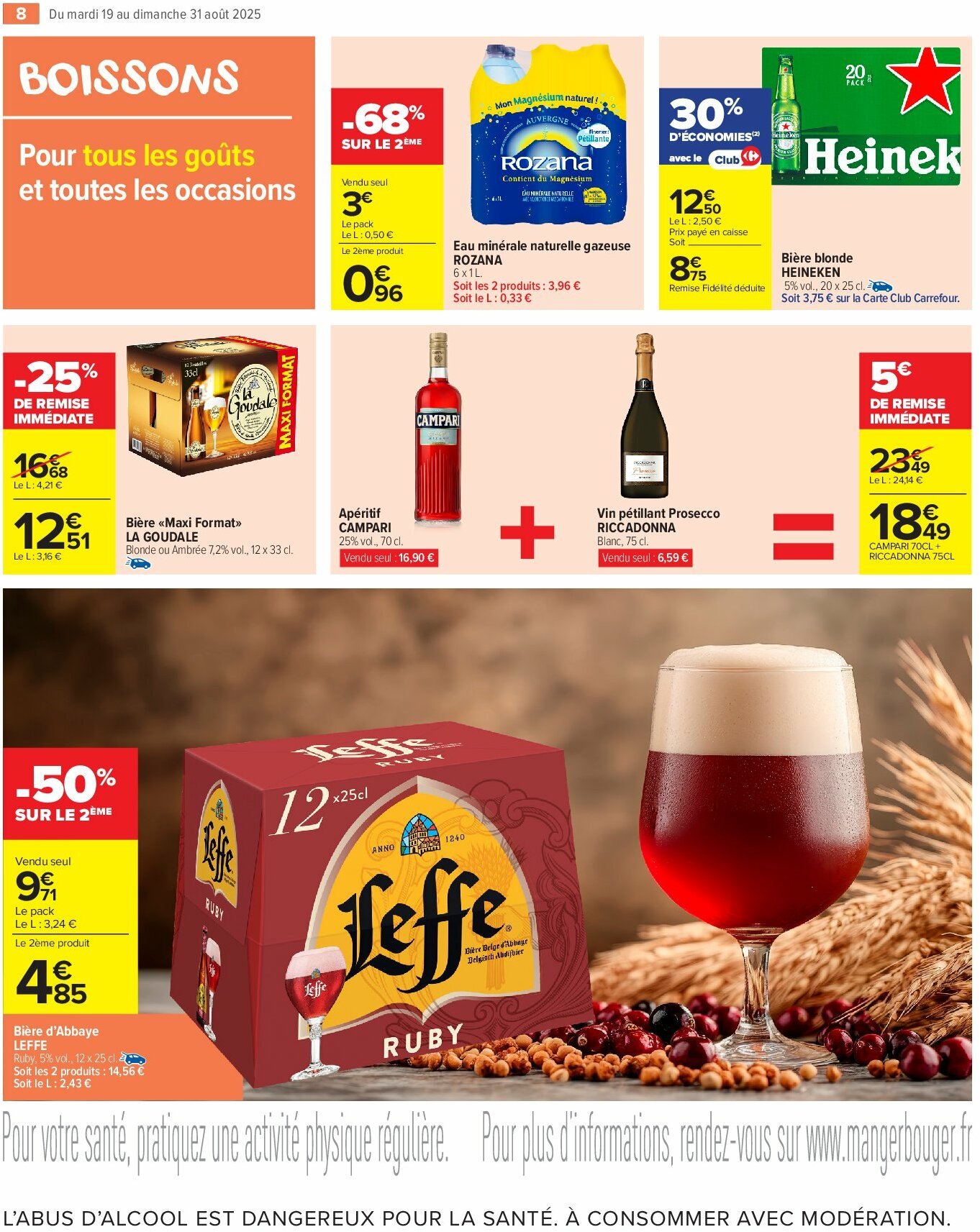 carrefour-market - Catalogue Carrefour Market valable du 19/08 au 31/08 - page: 10