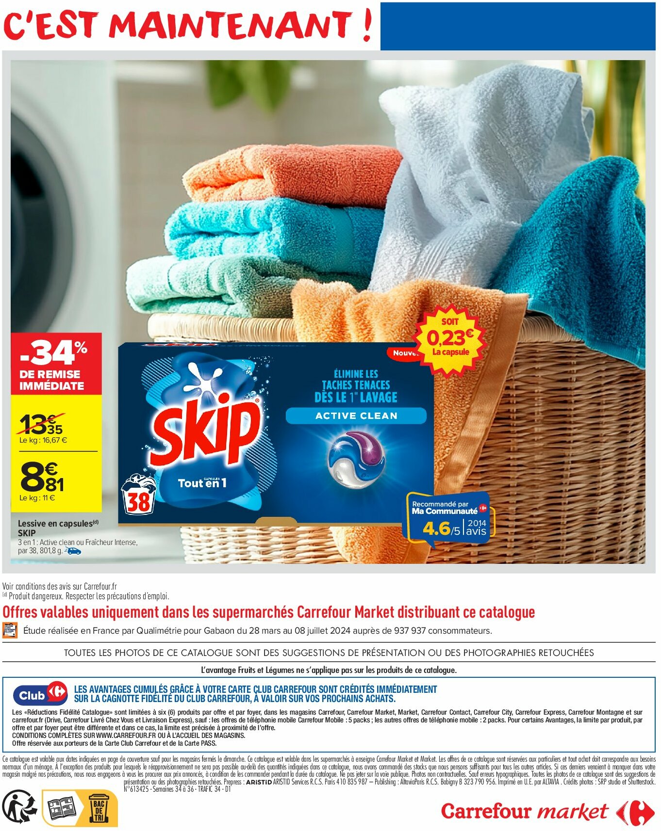 carrefour-market - Catalogue Carrefour Market valable du 19/08 au 31/08 - page: 2
