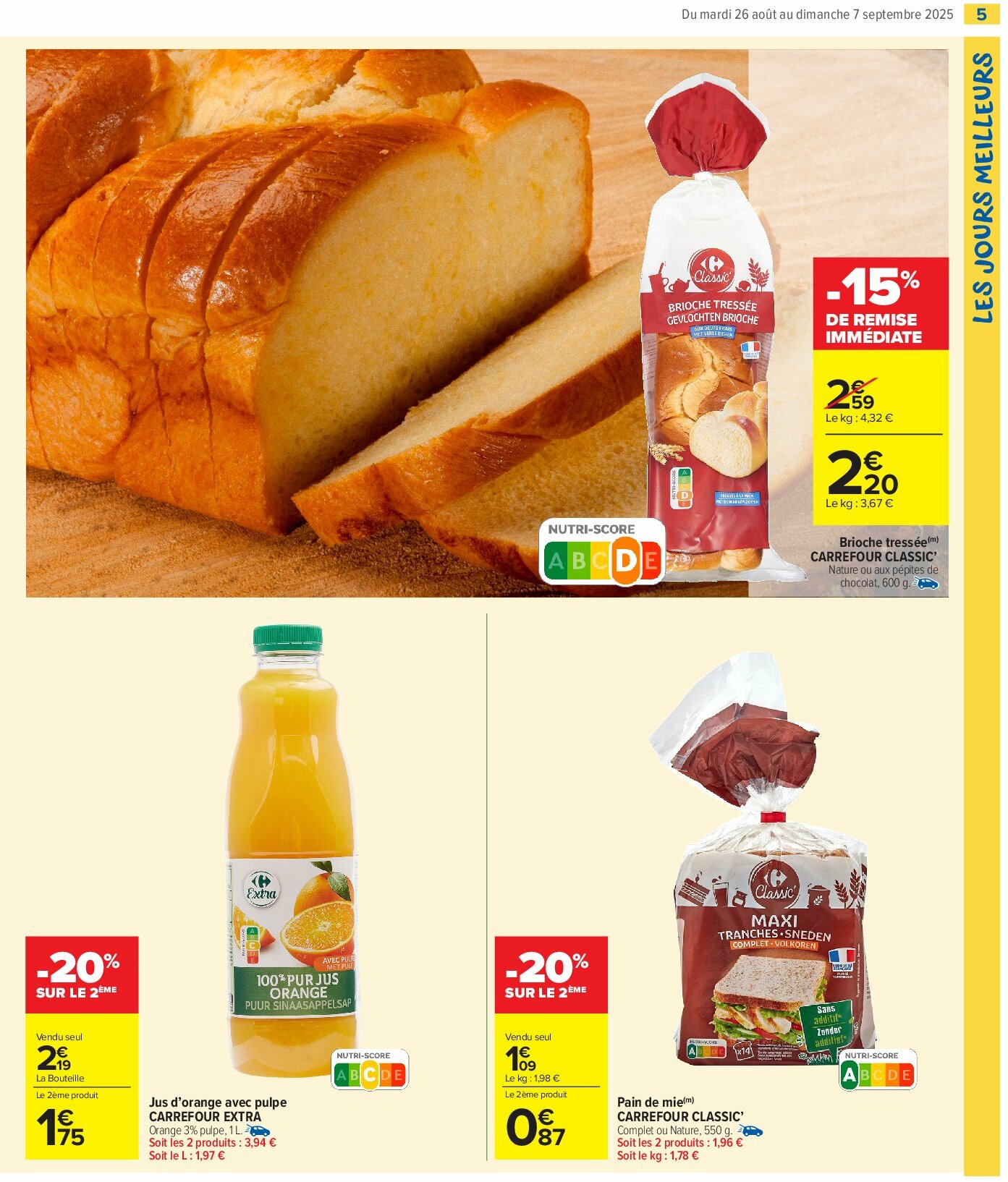 carrefour-market - Catalogue Carrefour Market valable du 26/08 au 07/09 - page: 7