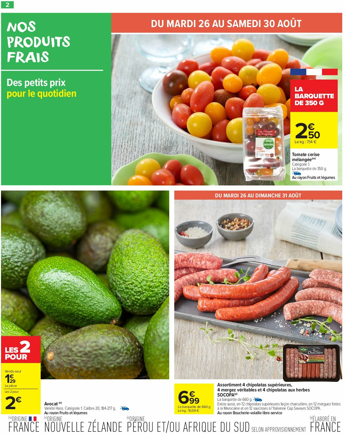 carrefour-market - Catalogue Carrefour Market valable du 26/08 au 07/09 - page: 4