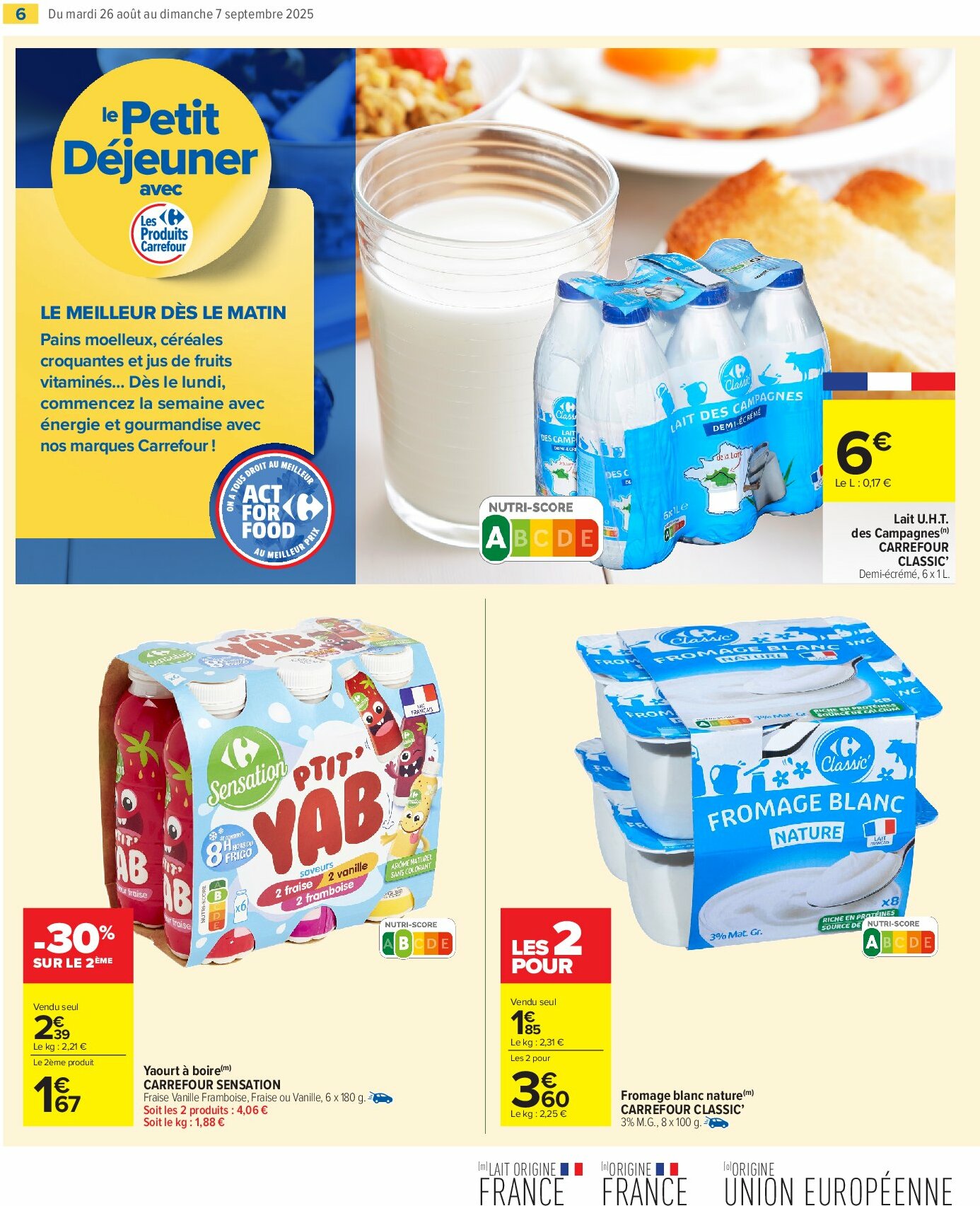 carrefour-market - Catalogue Carrefour Market valable du 26/08 au 07/09 - page: 8