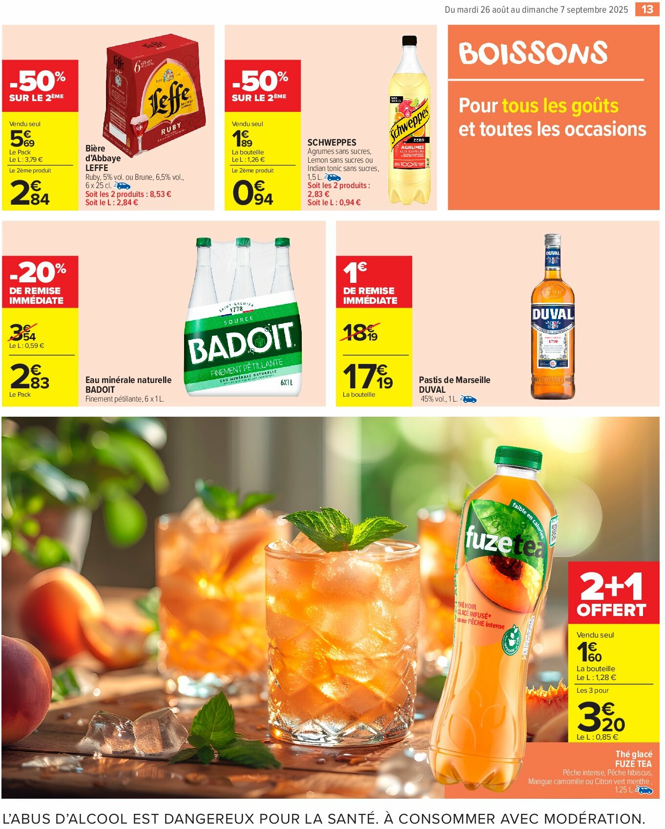 carrefour-market - Catalogue Carrefour Market valable du 26/08 au 07/09 - page: 15