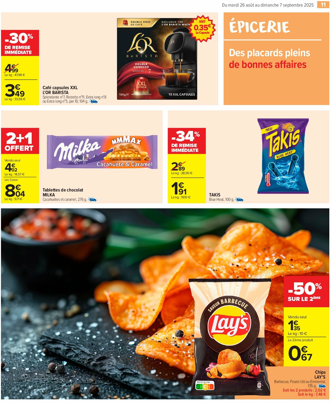 carrefour-market - Catalogue Carrefour Market valable du 26/08 au 07/09 - page: 13