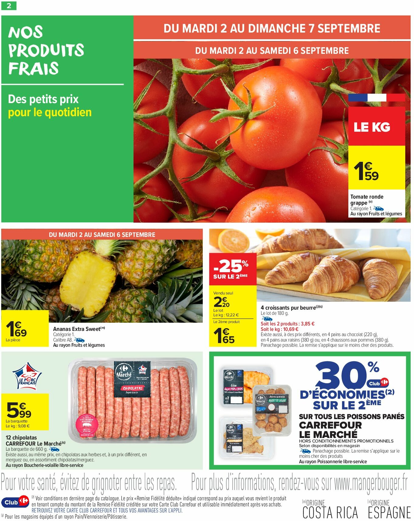 carrefour-market - Catalogue Carrefour Market valable du 02/09 au 14/09 - page: 4