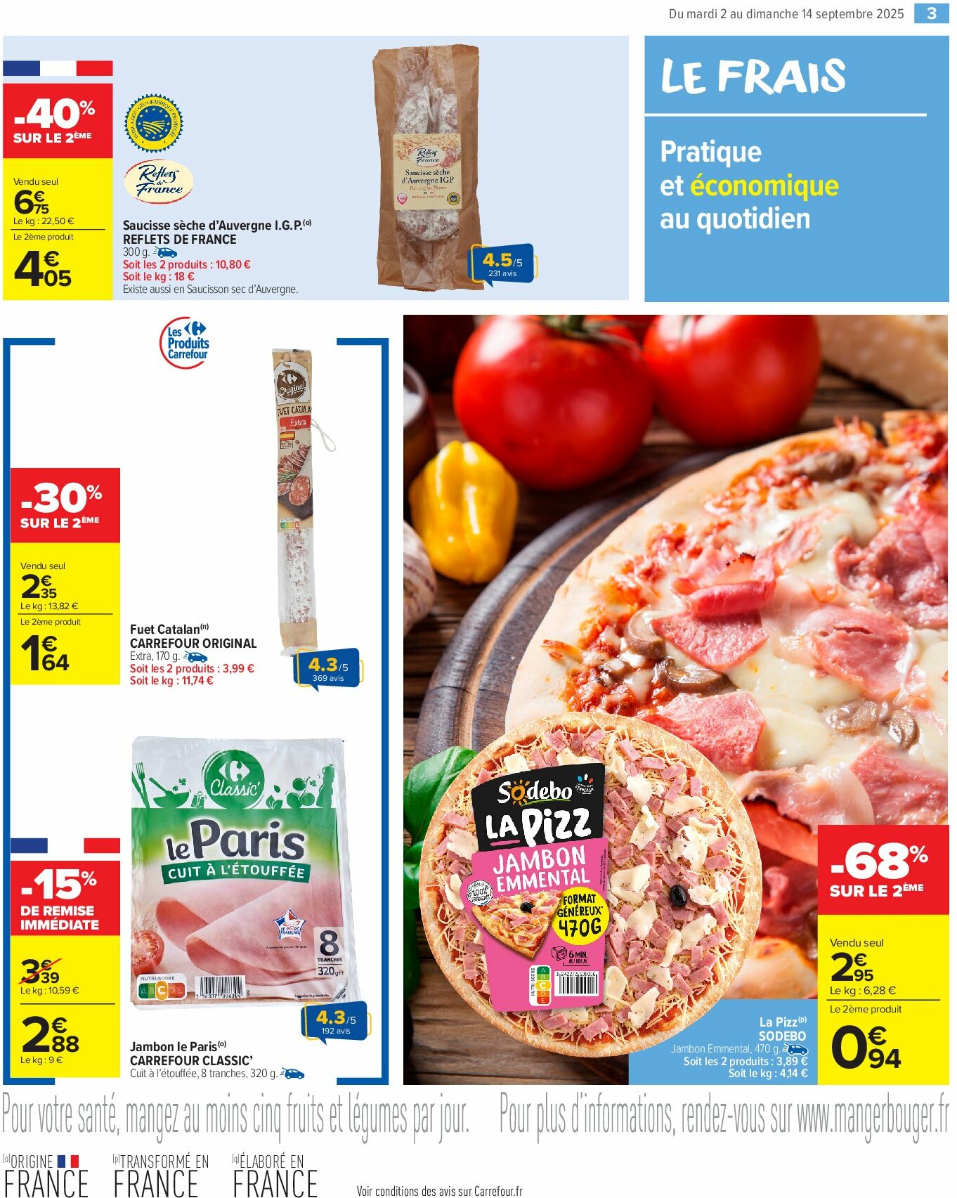 carrefour-market - Catalogue Carrefour Market valable du 02/09 au 14/09 - page: 5