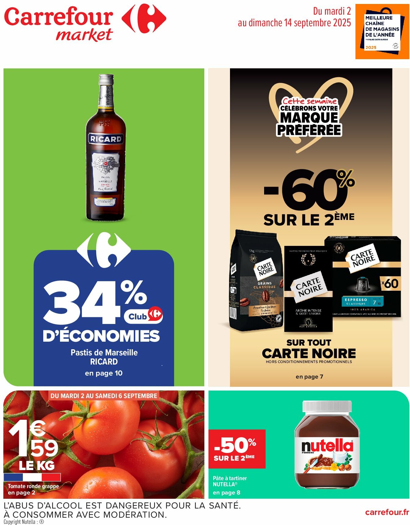 carrefour-market - Catalogue Carrefour Market valable du 02/09 au 14/09