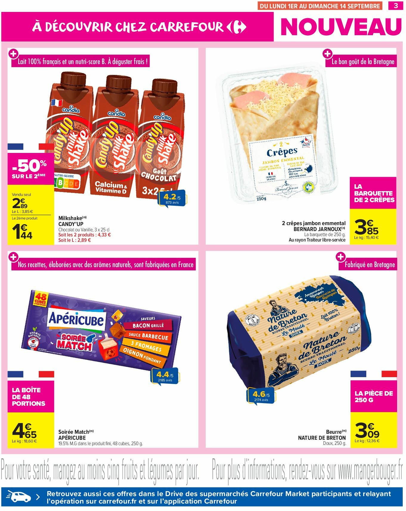 carrefour-market - Catalogue Carrefour Market - Les Nouveautés valable du 01/09 au 28/09 - page: 5
